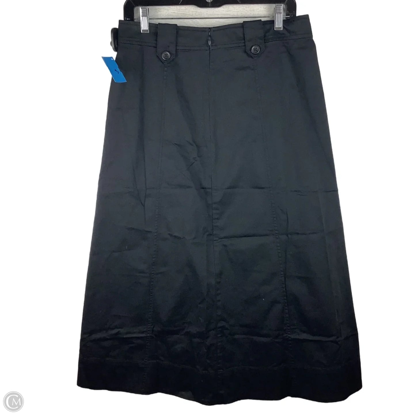 Skirt Midi By Ann Taylor In Black, Size: 4/S