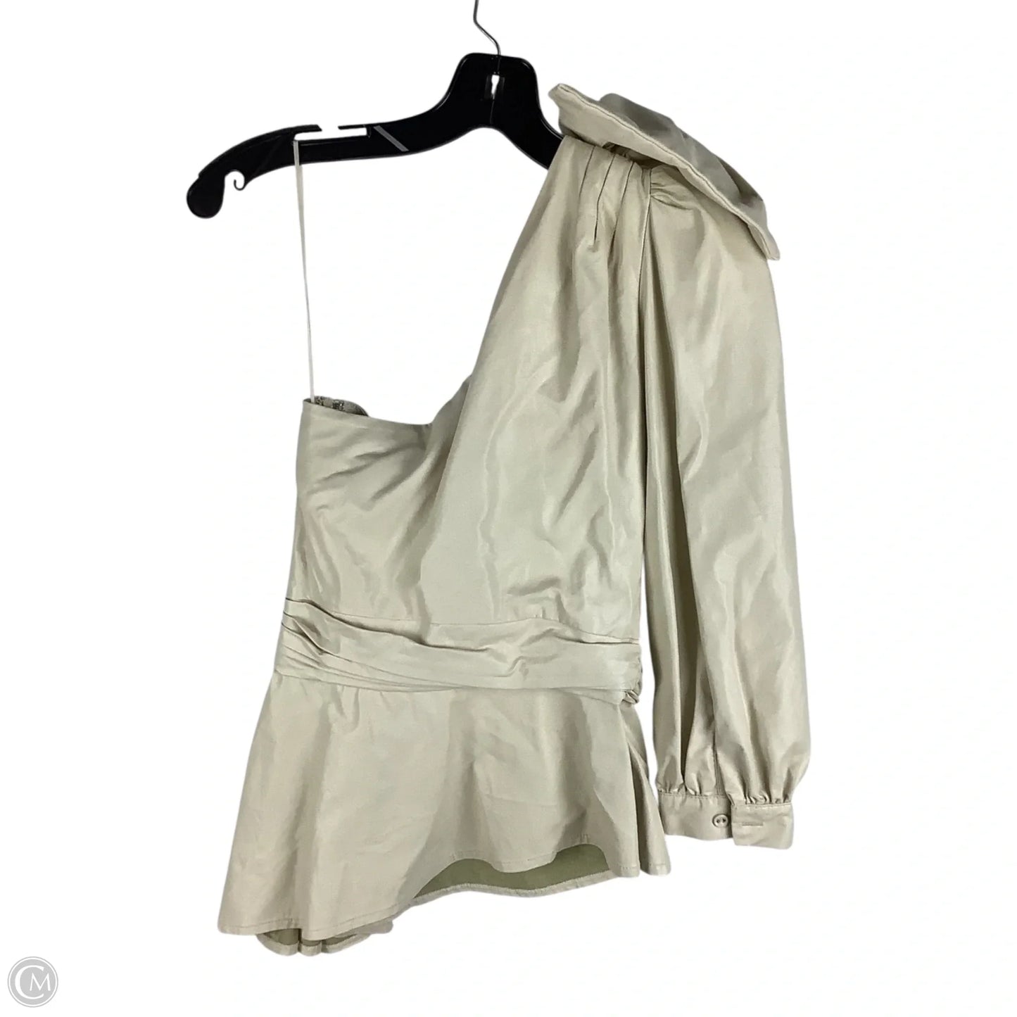 Top Long Sleeve By Karlie In Cream, Size: Estimated S
