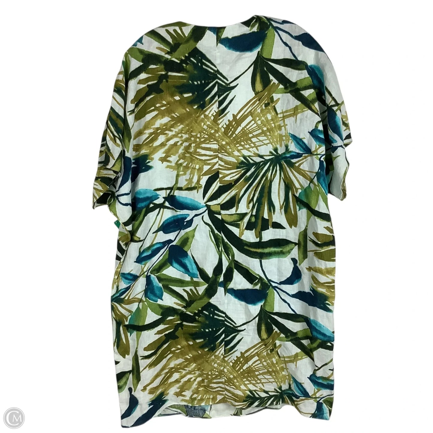 Dress Casual Short By Chicos In Tropical Print, Size: L (12/14)