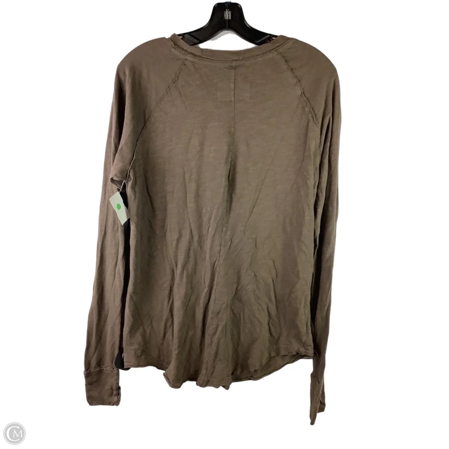 Top Long Sleeve By We The Free In Brown, Size: Xs