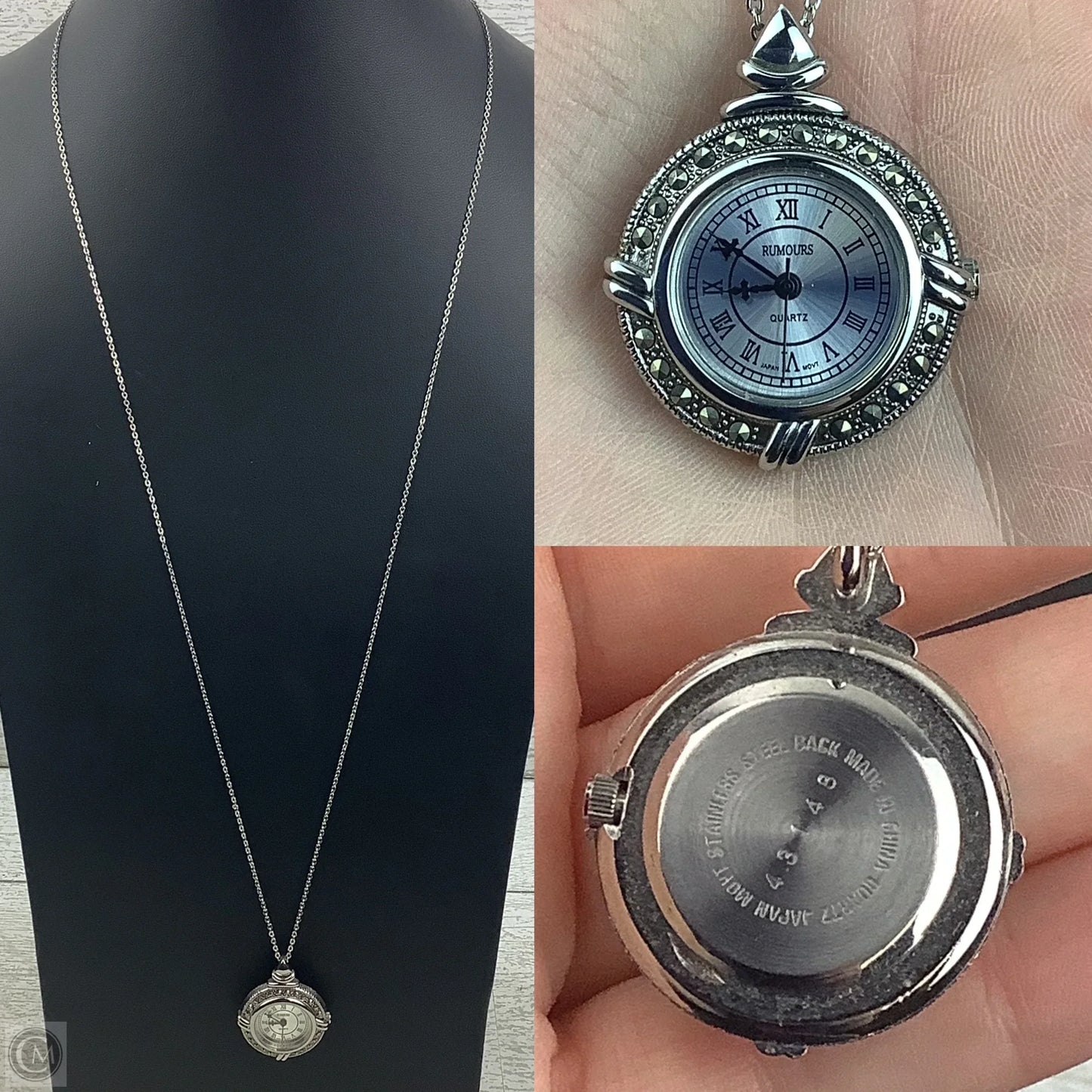 Necklace Charm By Clothes Mentor watch not ticking