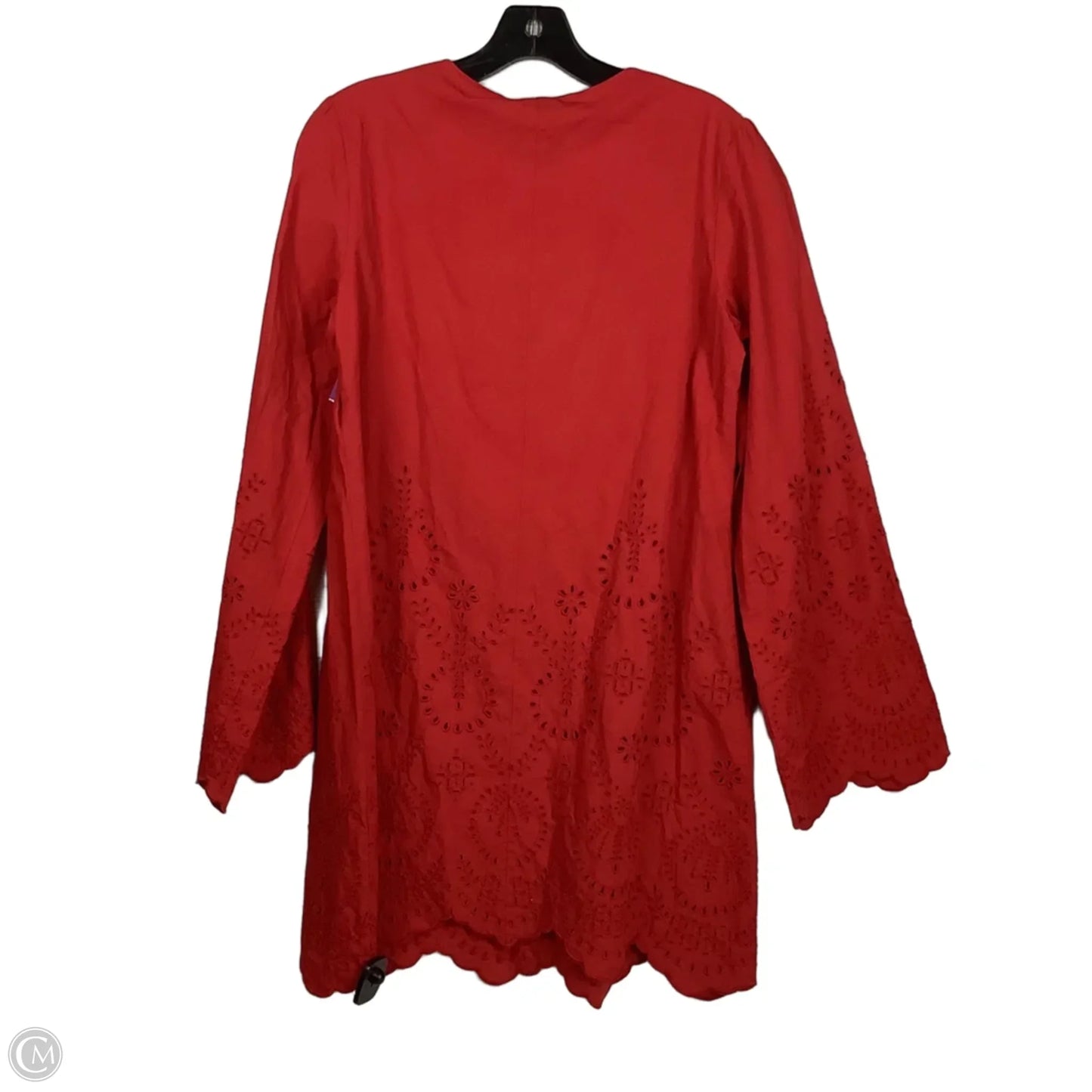 Dress Casual Short By Johnny Was In Red, Size: S