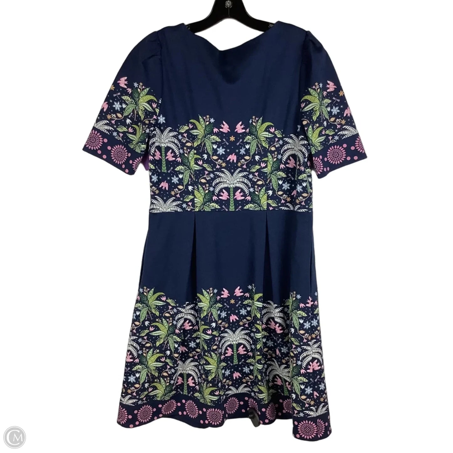 Dress Casual Midi By Boden In Navy, Size: 10
