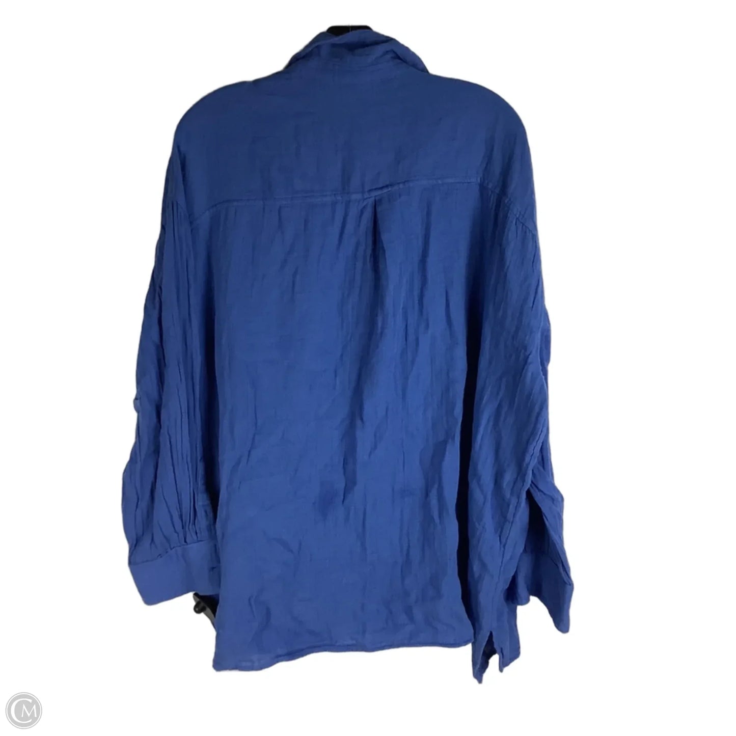Top Long Sleeve By Old Navy In Blue, Size: Xl