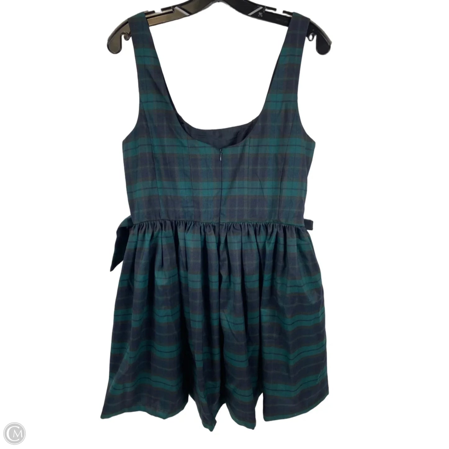 Dress Party Short By Avec Les Filles In Plaid Pattern, Size: 12