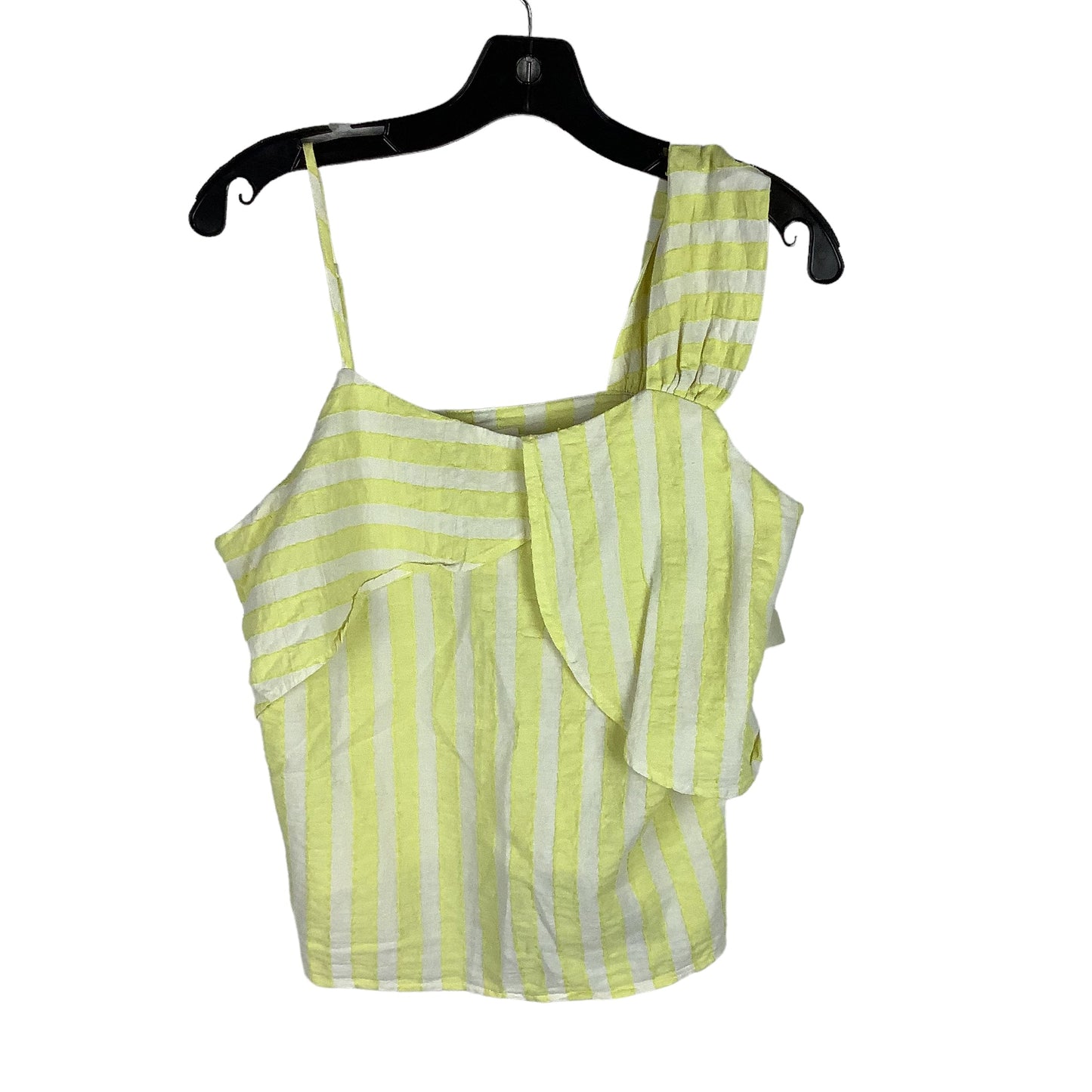 Top Sleeveless By Line & Dot Size: S