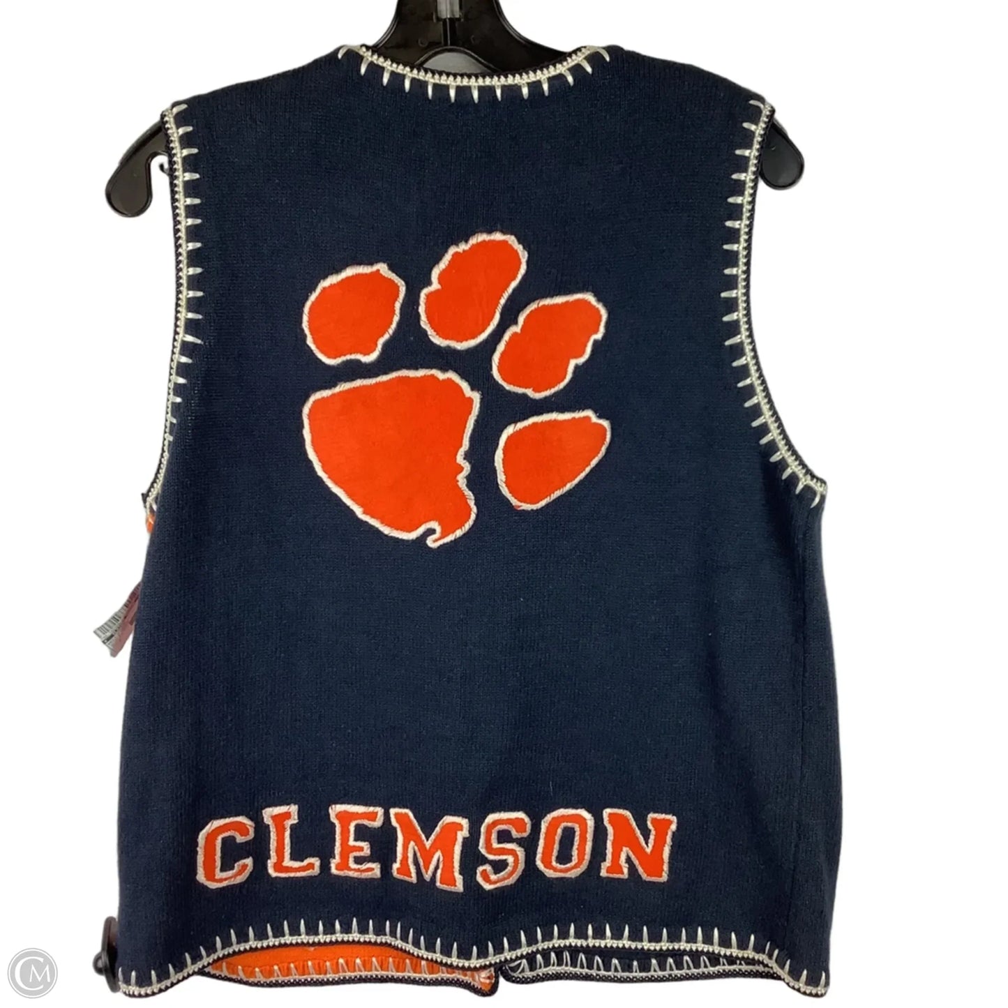 Vest Other By Clothes Mentor In Blue & Orange, Size: S