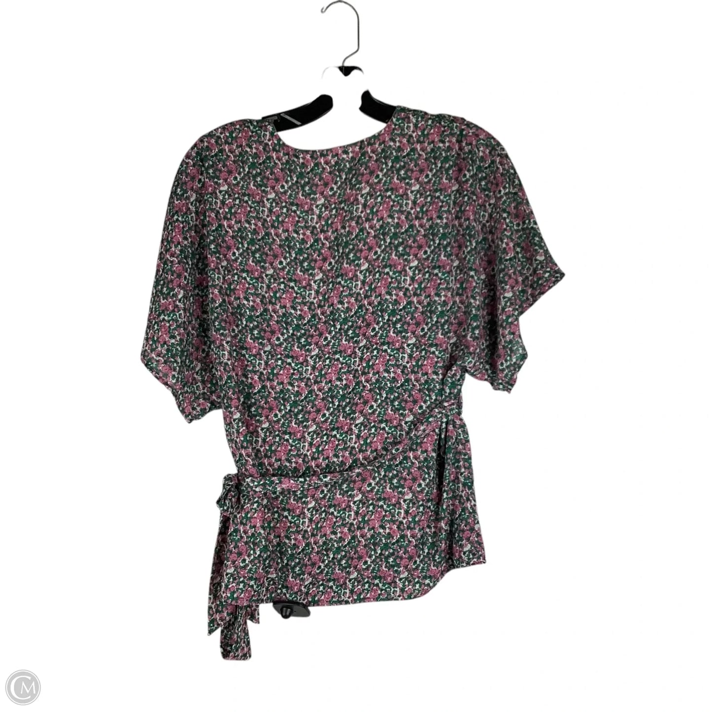 Top Short Sleeve By Collective Concepts In Floral Print, Size: S