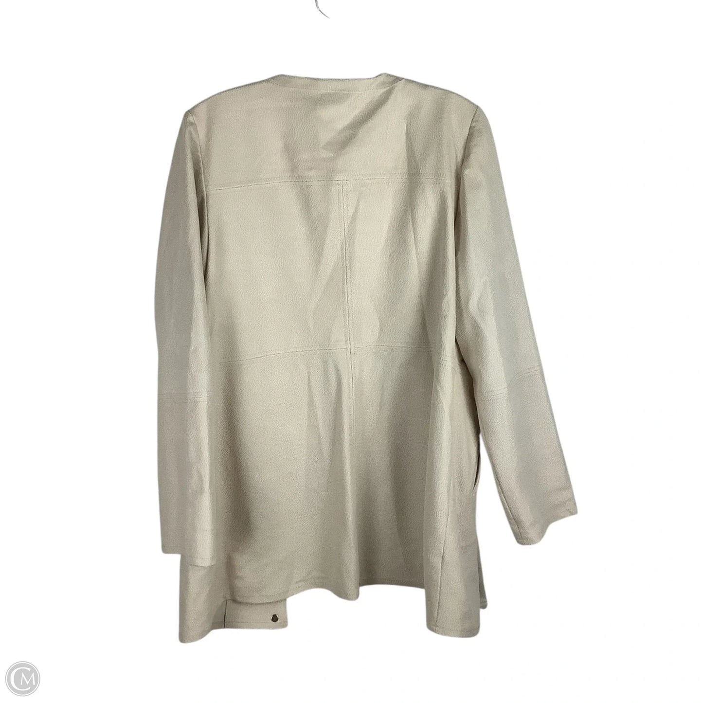 Jacket Other By Chicos In Cream, Size: M (8/10)