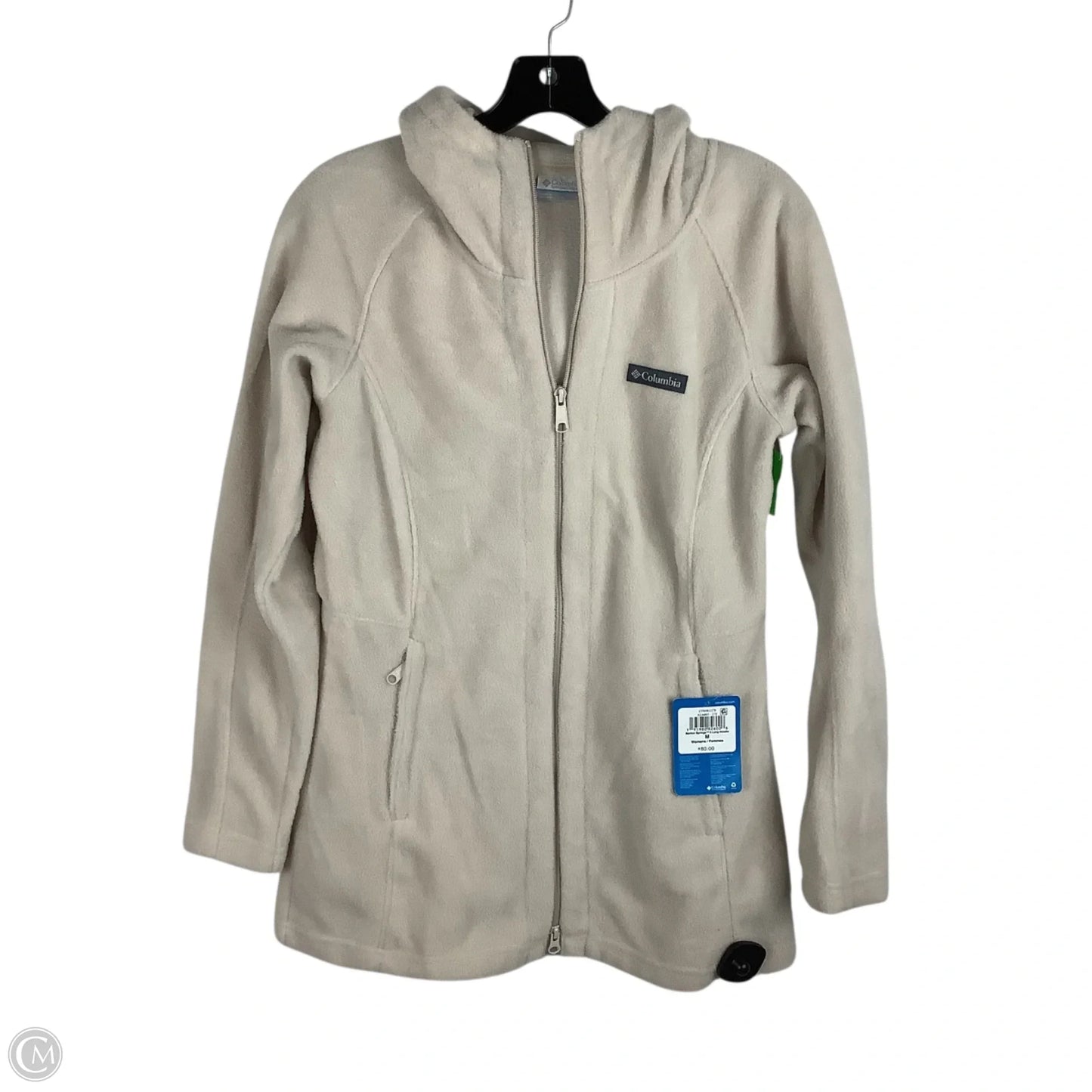 Jacket Fleece By Columbia In Cream, Size: M