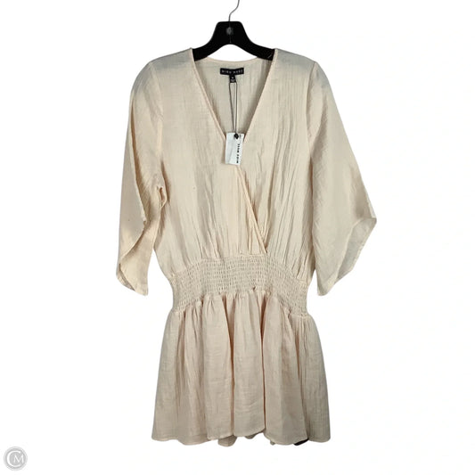 Dress Casual Short By Cmc In Peach, Size: M