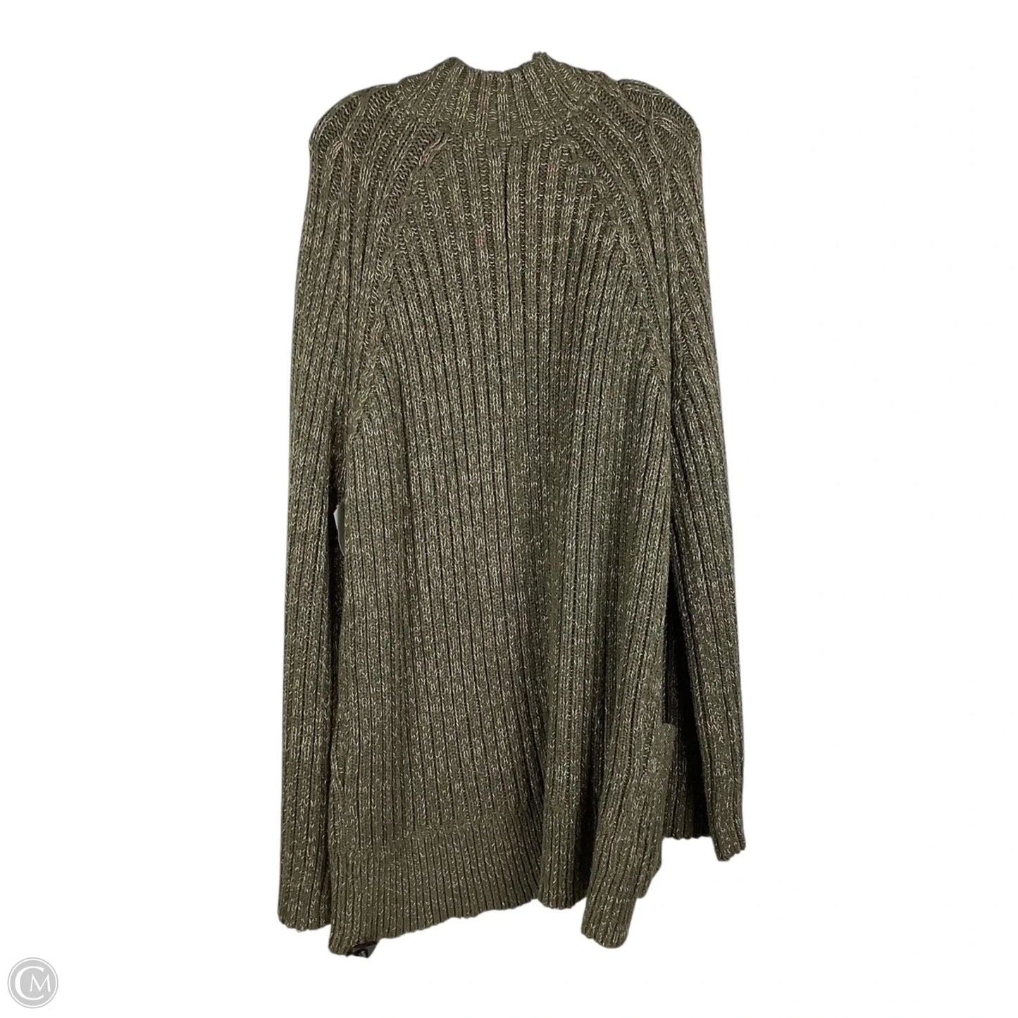Sweater Cardigan By Free People In Green, Size: L