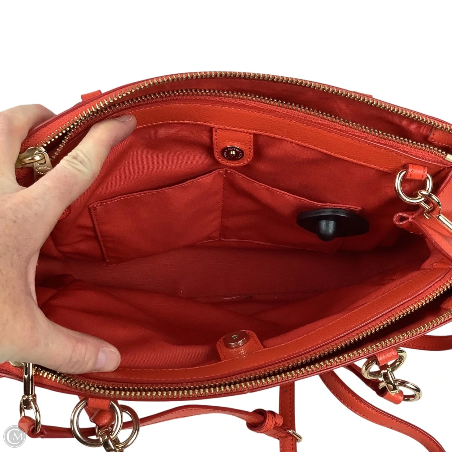 Handbag Designer By Coach, Size: Medium