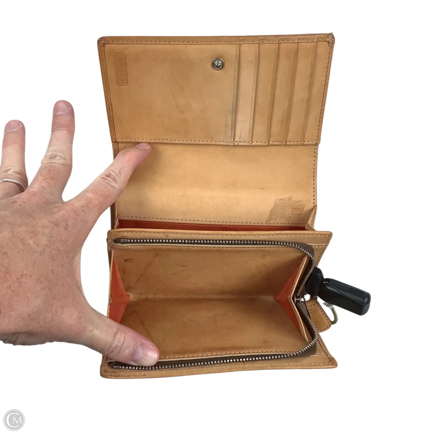 Wallet Designer By Coach, Size: Small