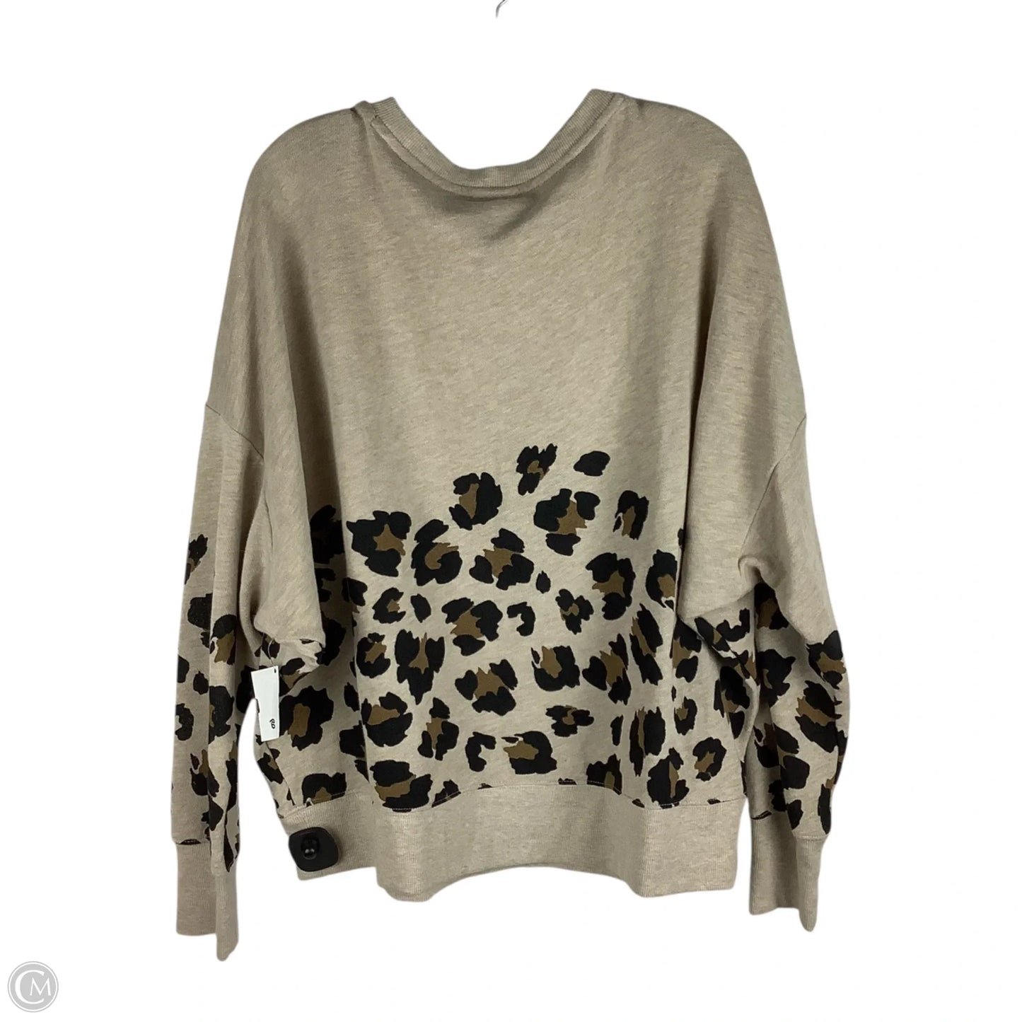 Sweatshirt Crewneck By Crown And Ivy In Cream, Size: L