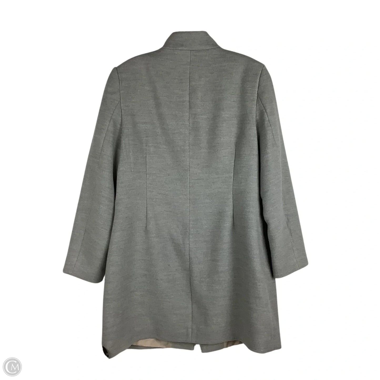 Coat Other By Banana Republic In Grey, Size: M Petite