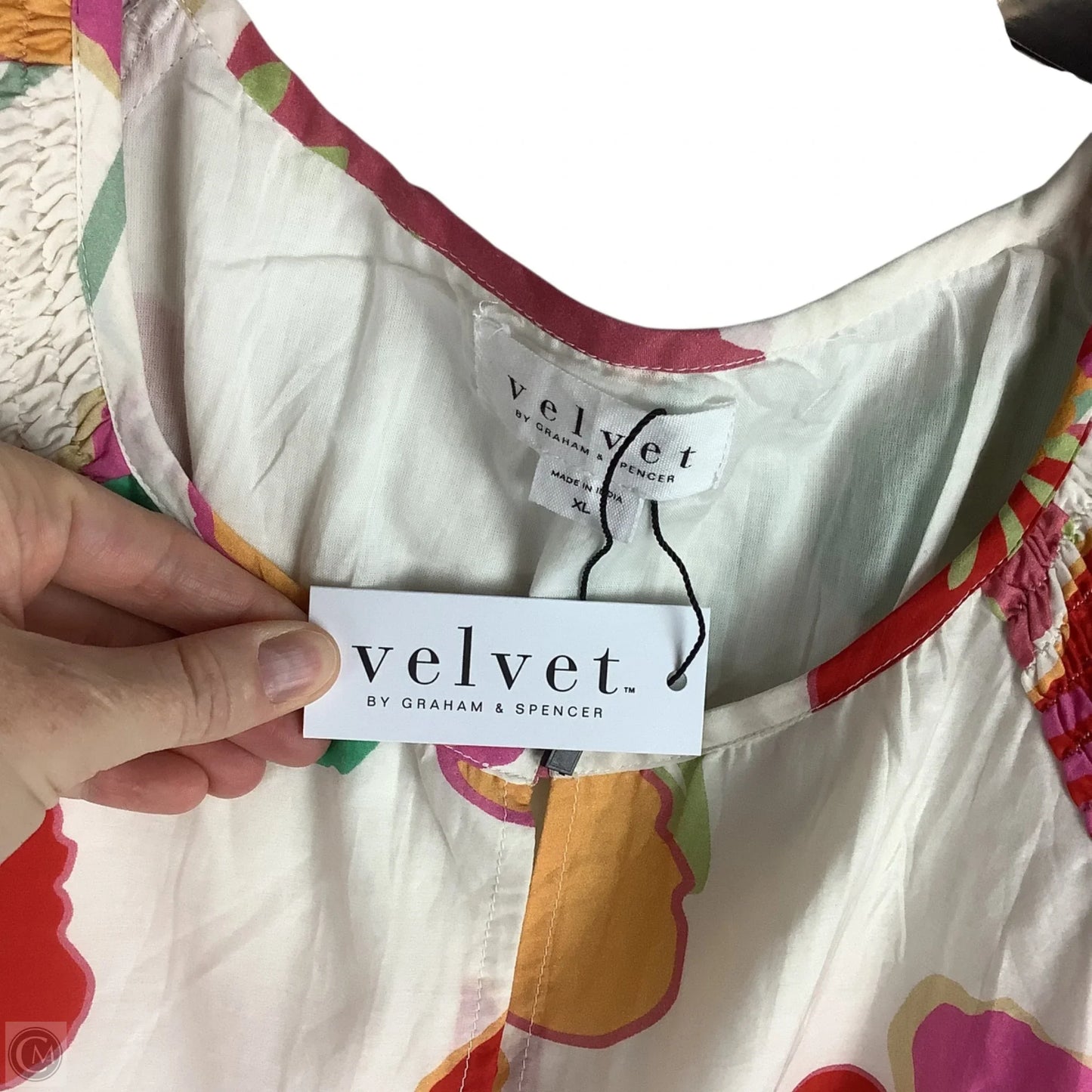 Dress Casual Short By Velvet By Graham & Spencer In Floral Print, Size: Xl