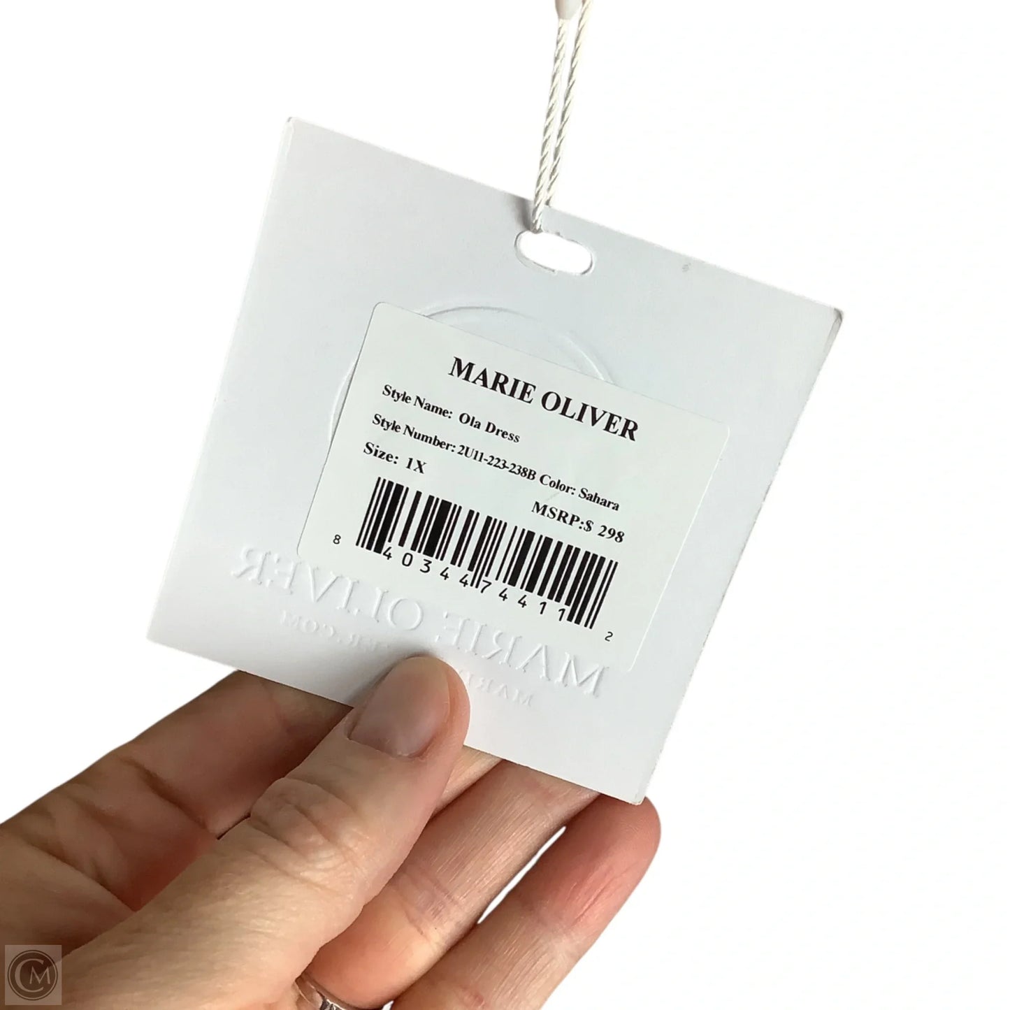 Dress Party Short By Marie Oliver In Brown, Size: 1x
