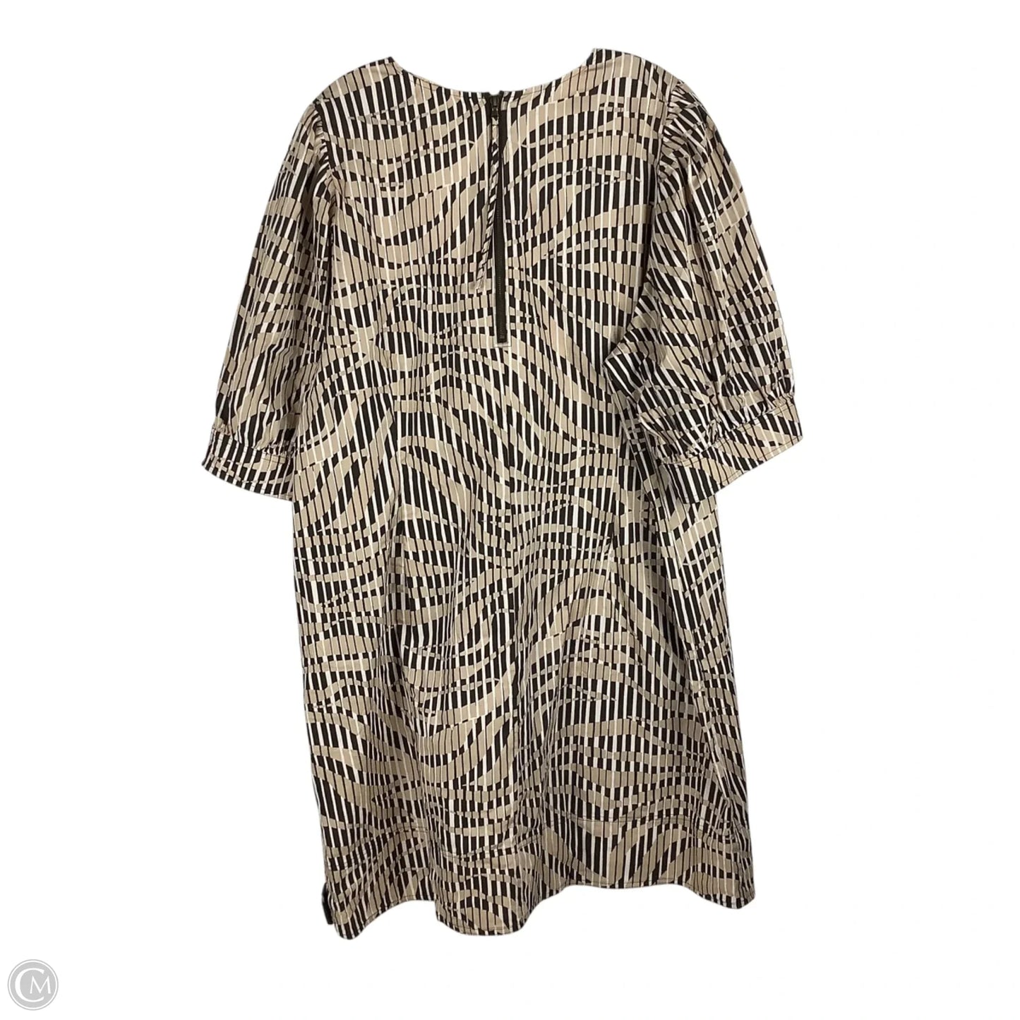 Dress Party Short By Marie Oliver In Brown, Size: 1x