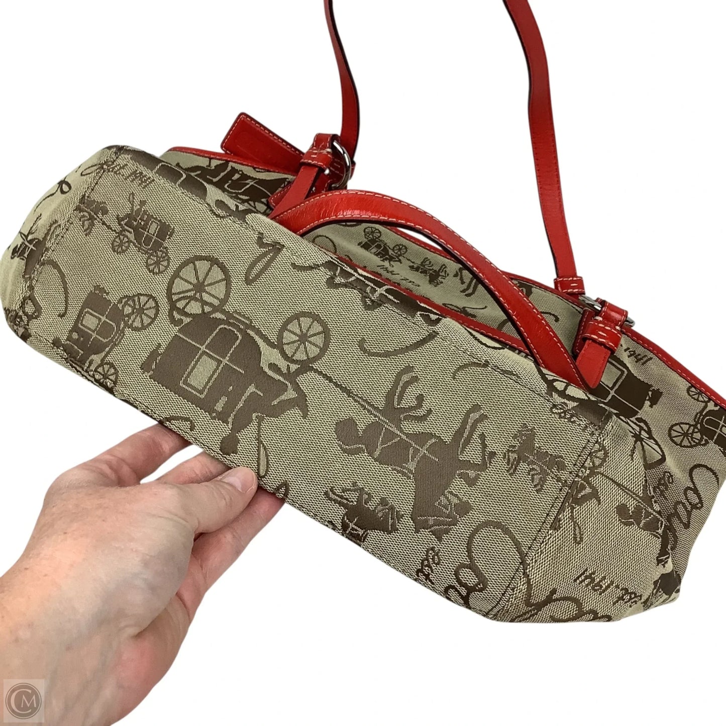 Handbag Designer By Coach, Size: Large