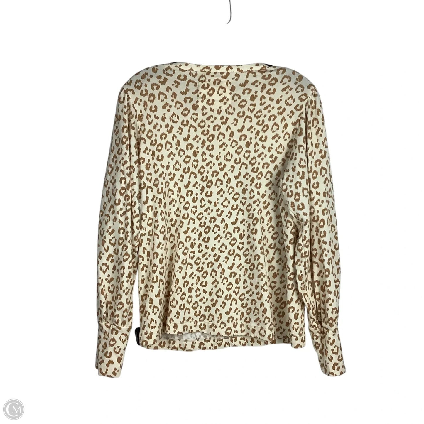 Top Long Sleeve By Grey State In Animal Print, Size: 2