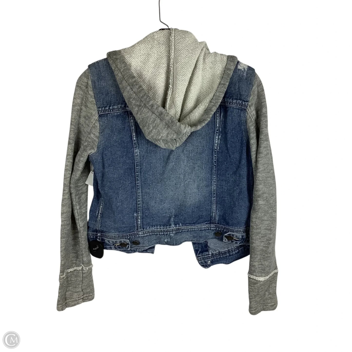 Jacket Denim By Free People In Blue Denim, Size: S