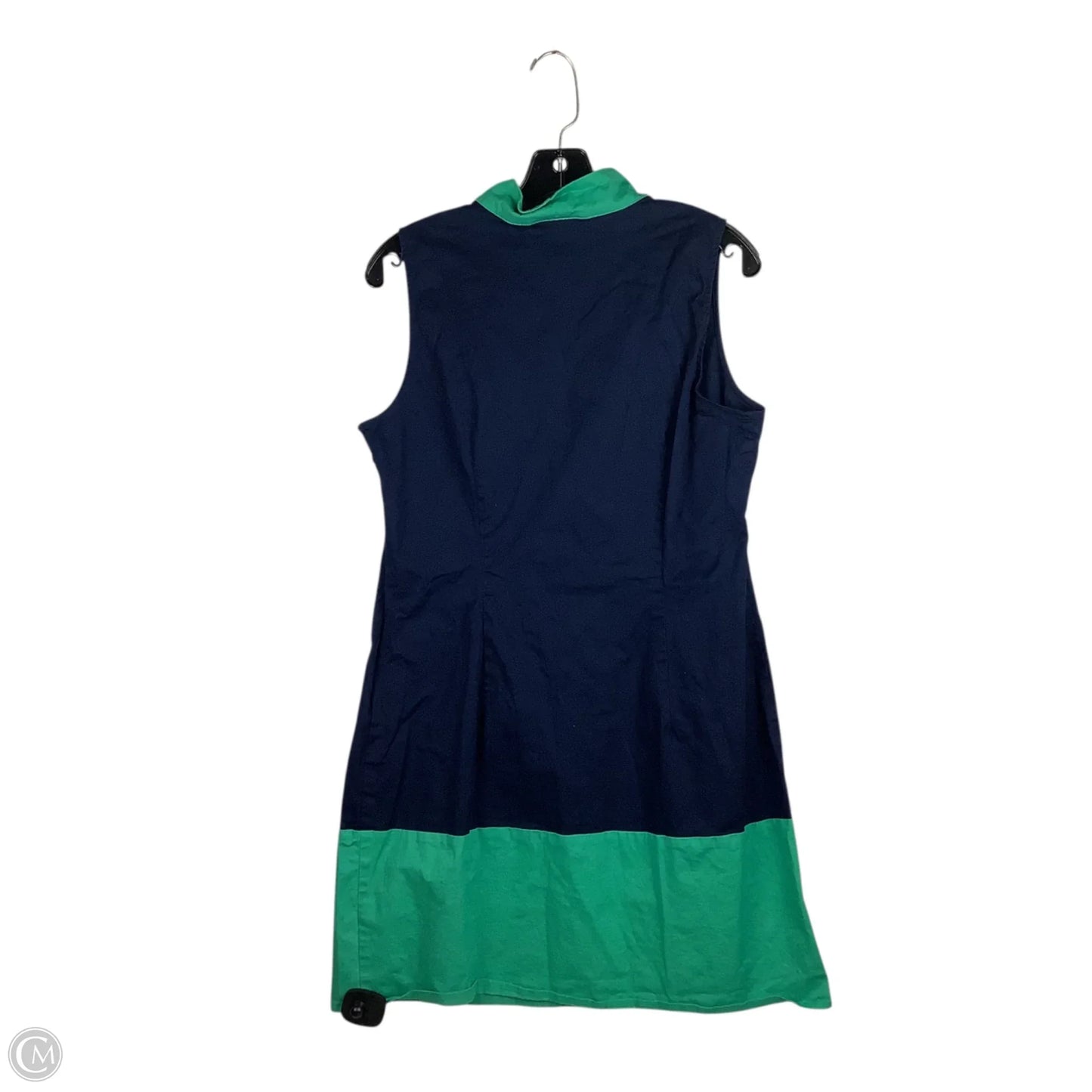 Dress Casual Short By Sail To Sable In Blue & Green, Size: L
