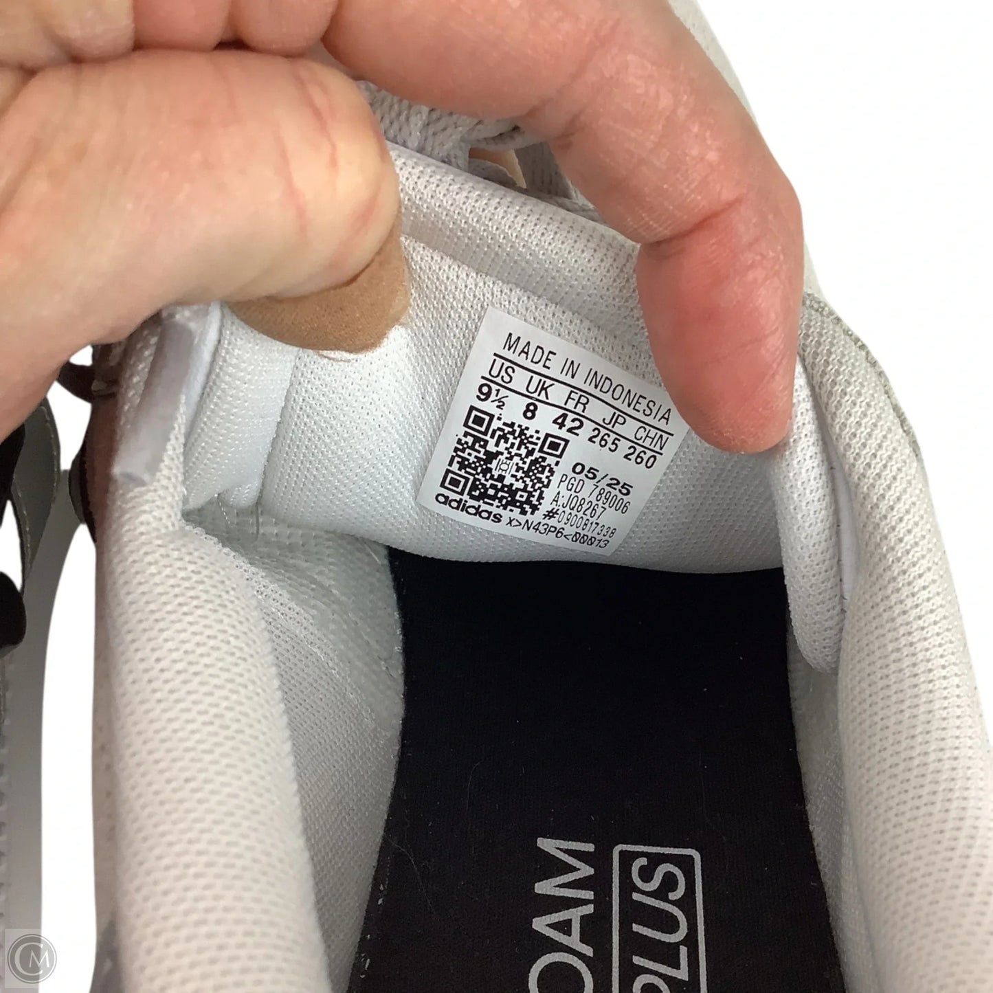 Shoes Athletic By Adidas In Grey, Size: 9.5