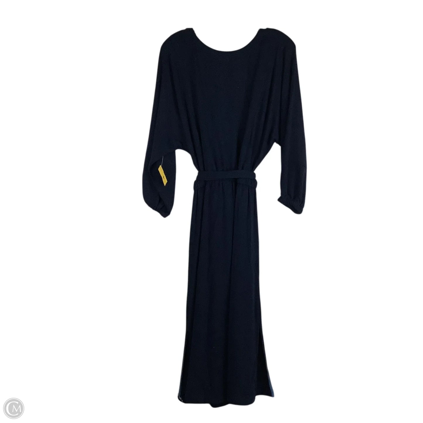 Dress Casual Midi By Anthropologie In Navy, Size: M