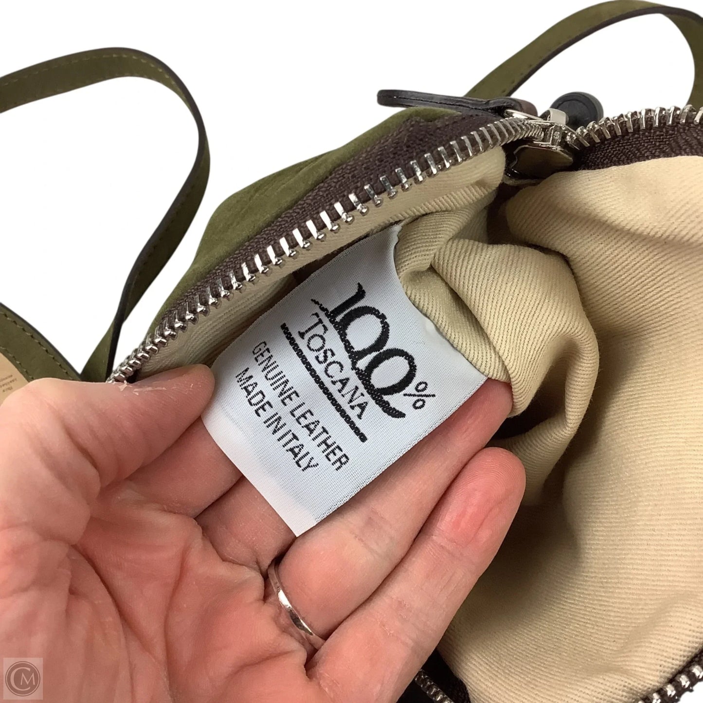 Crossbody Leather By Clothes Mentor, Size: Small