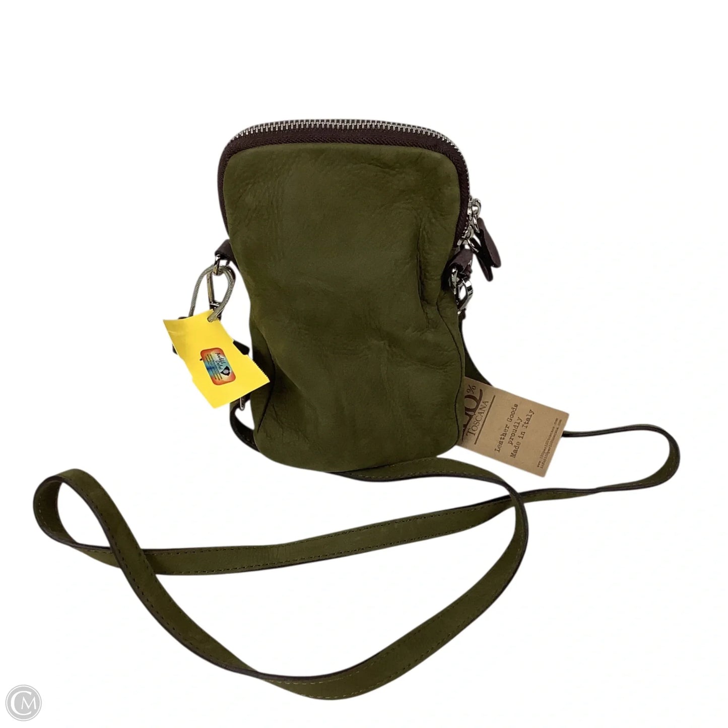 Crossbody Leather By Clothes Mentor, Size: Small