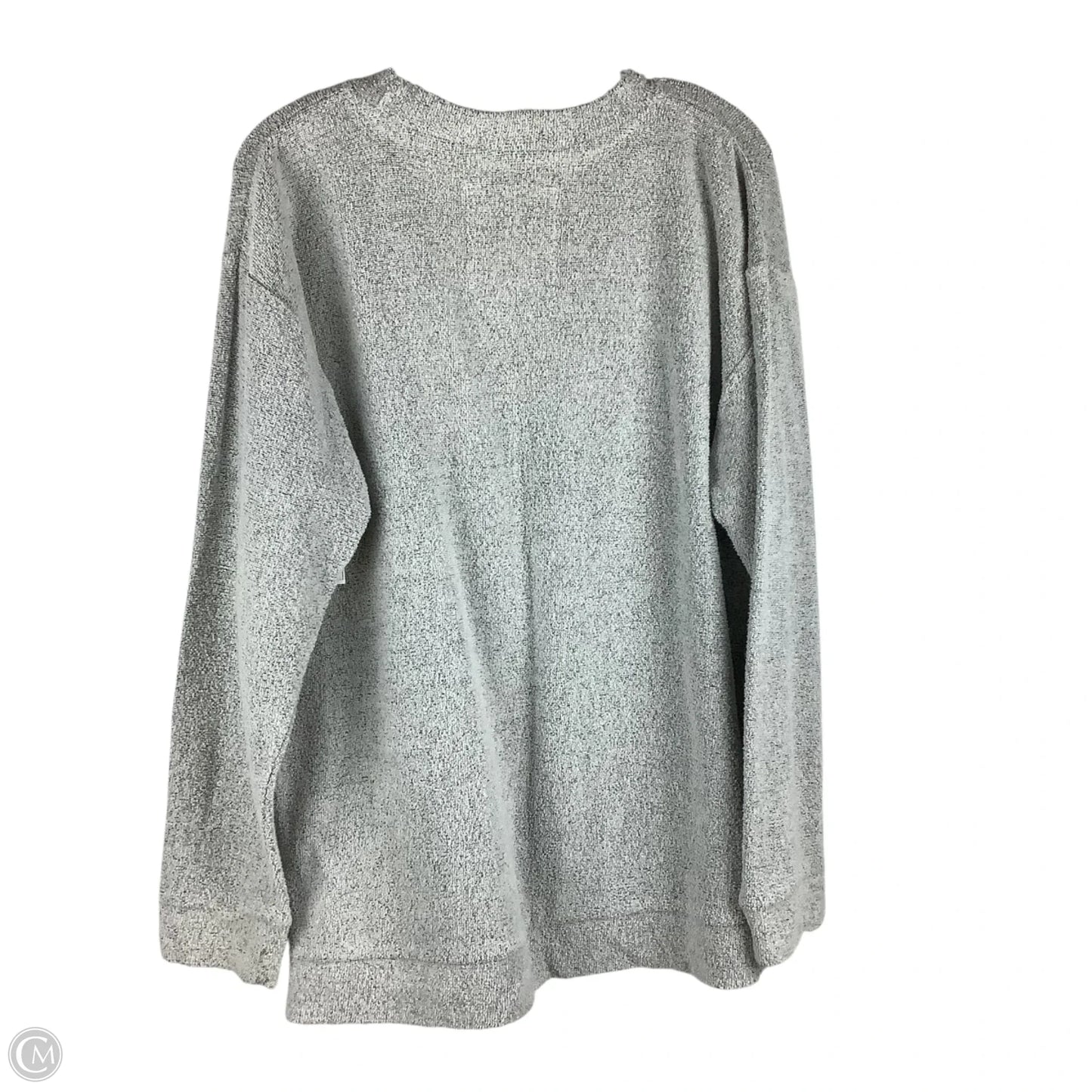 Sweatshirt Crewneck By Pressbox In Grey, Size: Xl