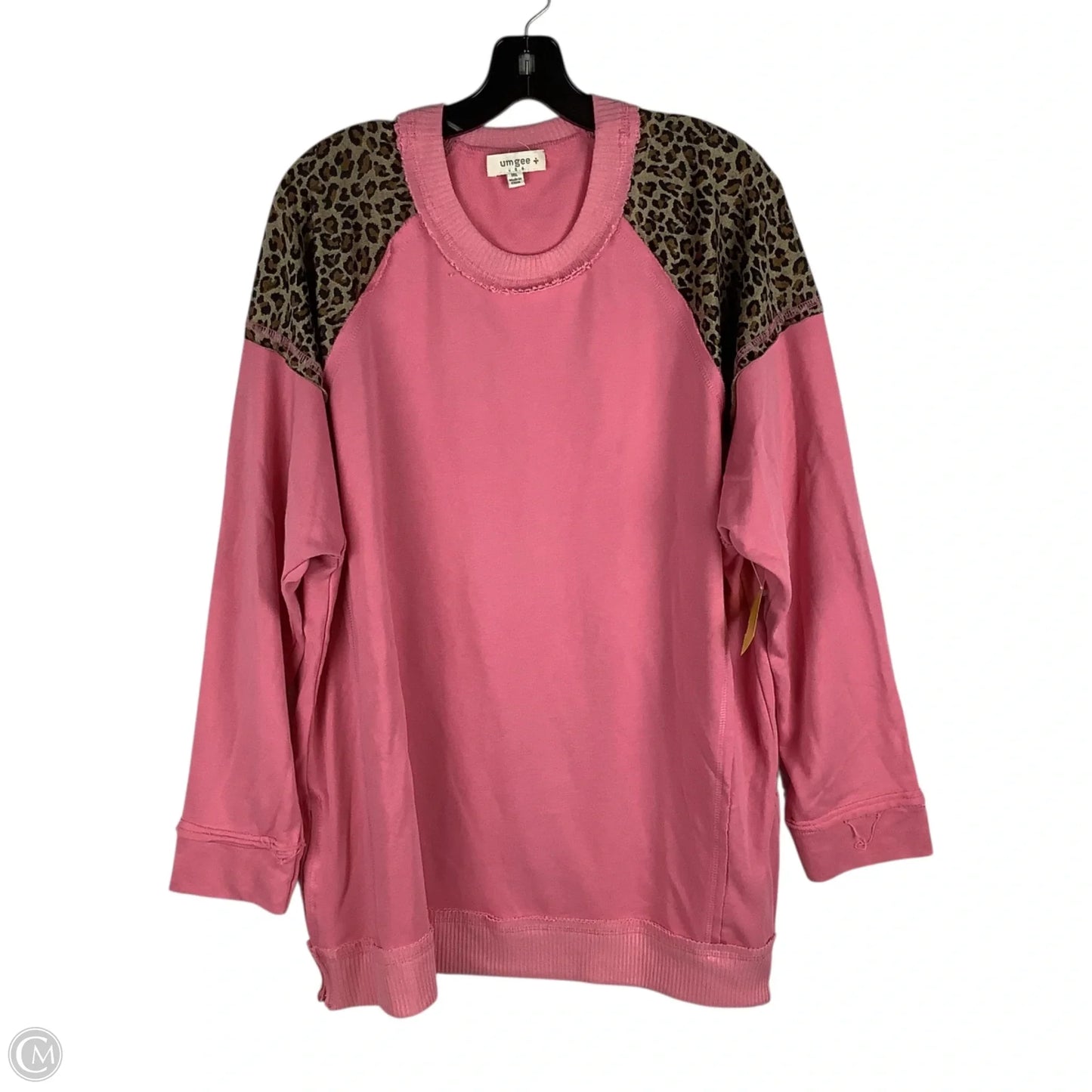 Top Long Sleeve By Umgee In Pink, Size: 1x