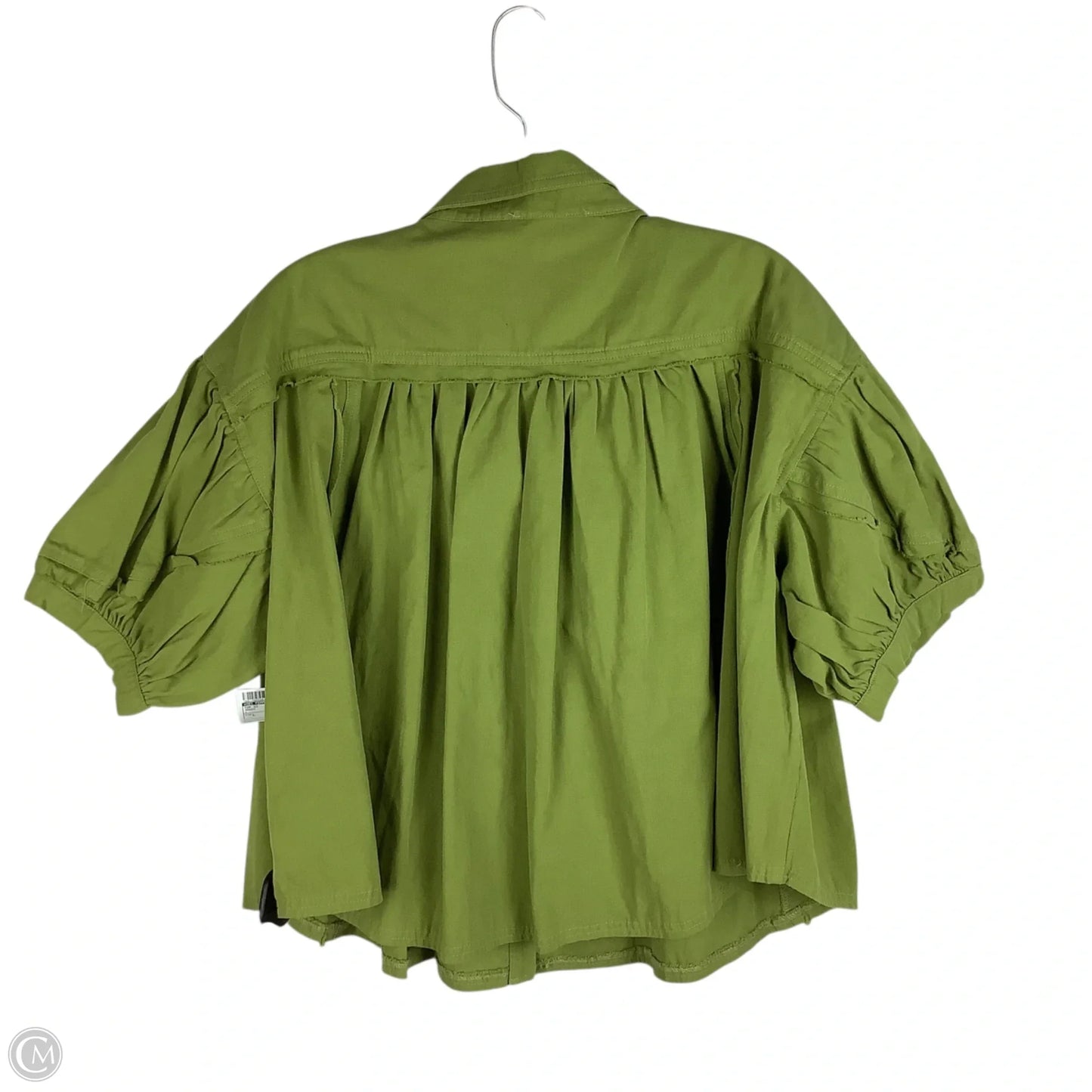 Top Short Sleeve By Ces Femme In Green, Size: L