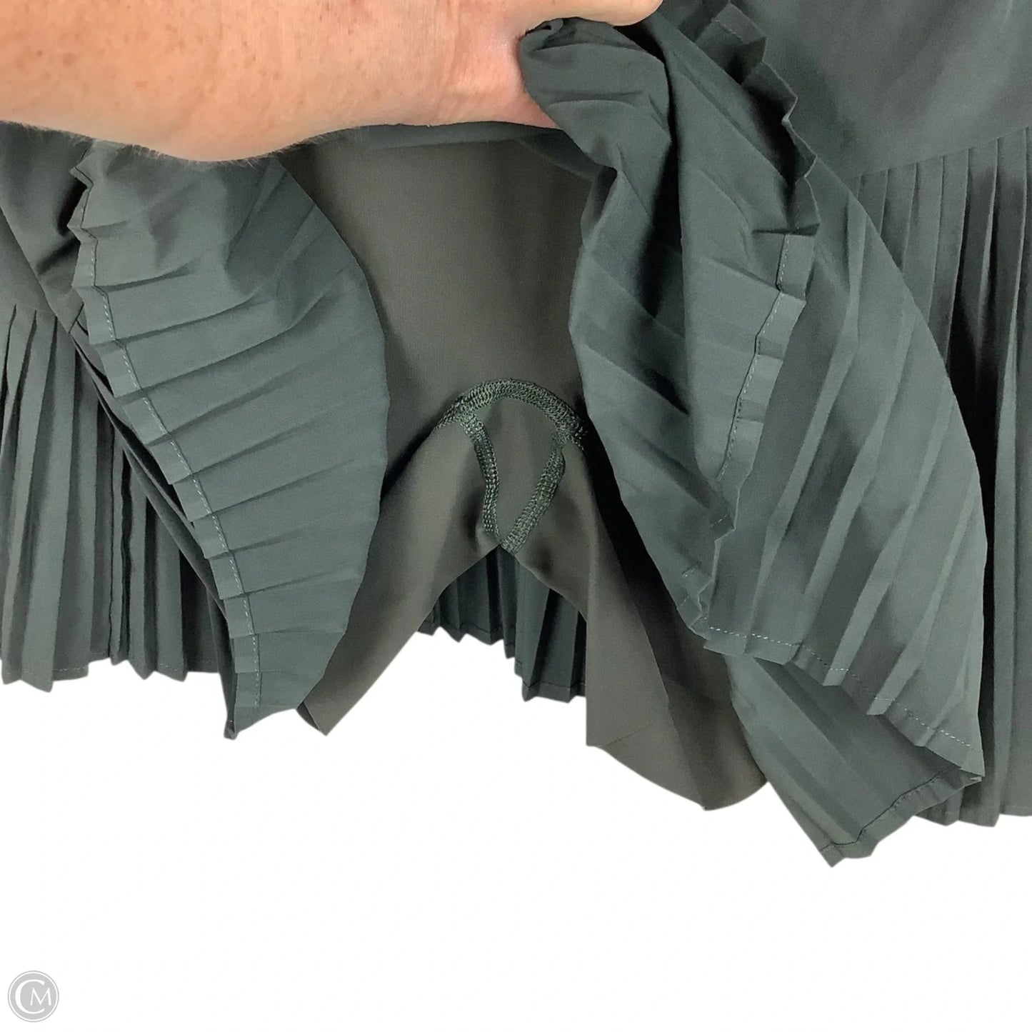 Athletic Dress By Spanx In Green, Size: S