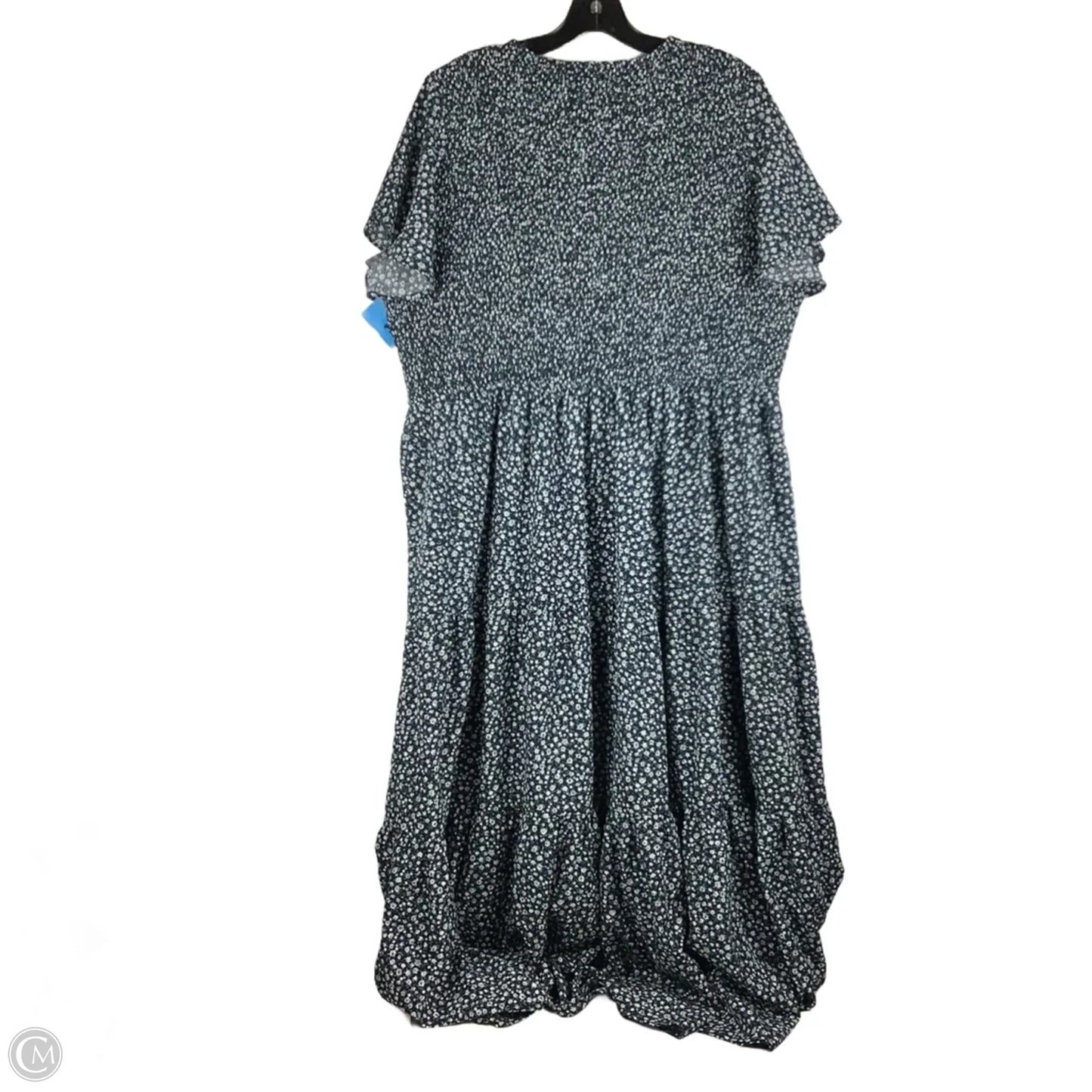 Dress Casual Maxi By Clothes Mentor In Blue, Size: 3x