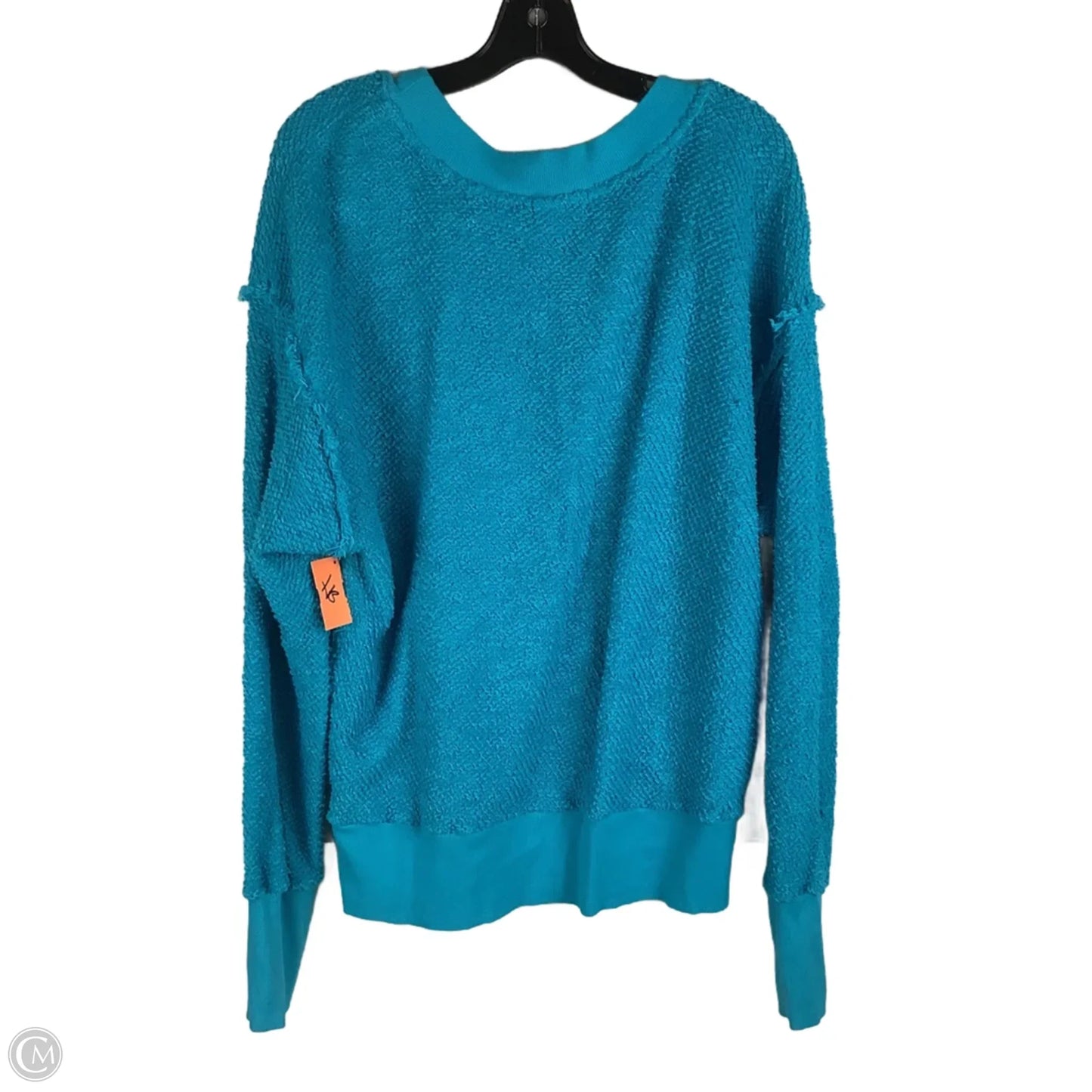 Sweatshirt Crewneck By T.la In Blue, Size: Xl