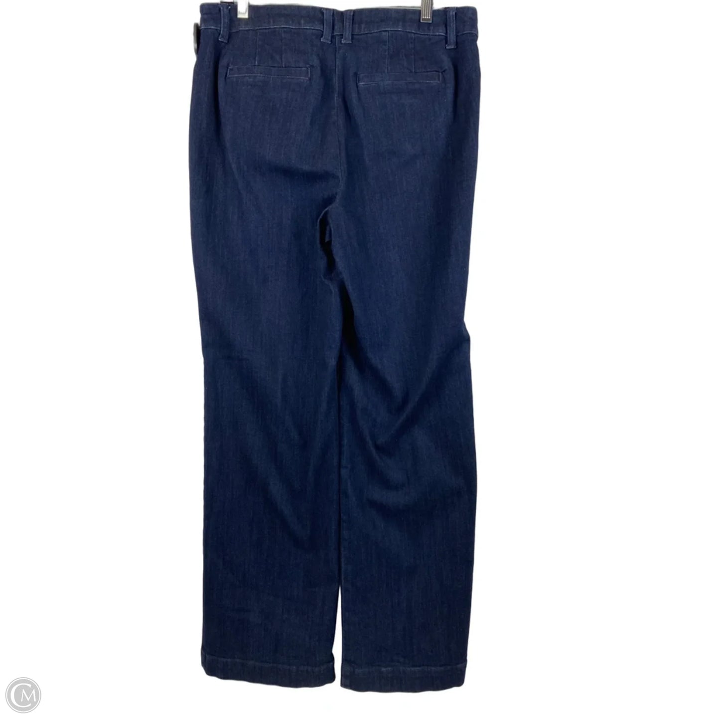 Jeans Straight By Talbots In Blue Denim, Size: 10