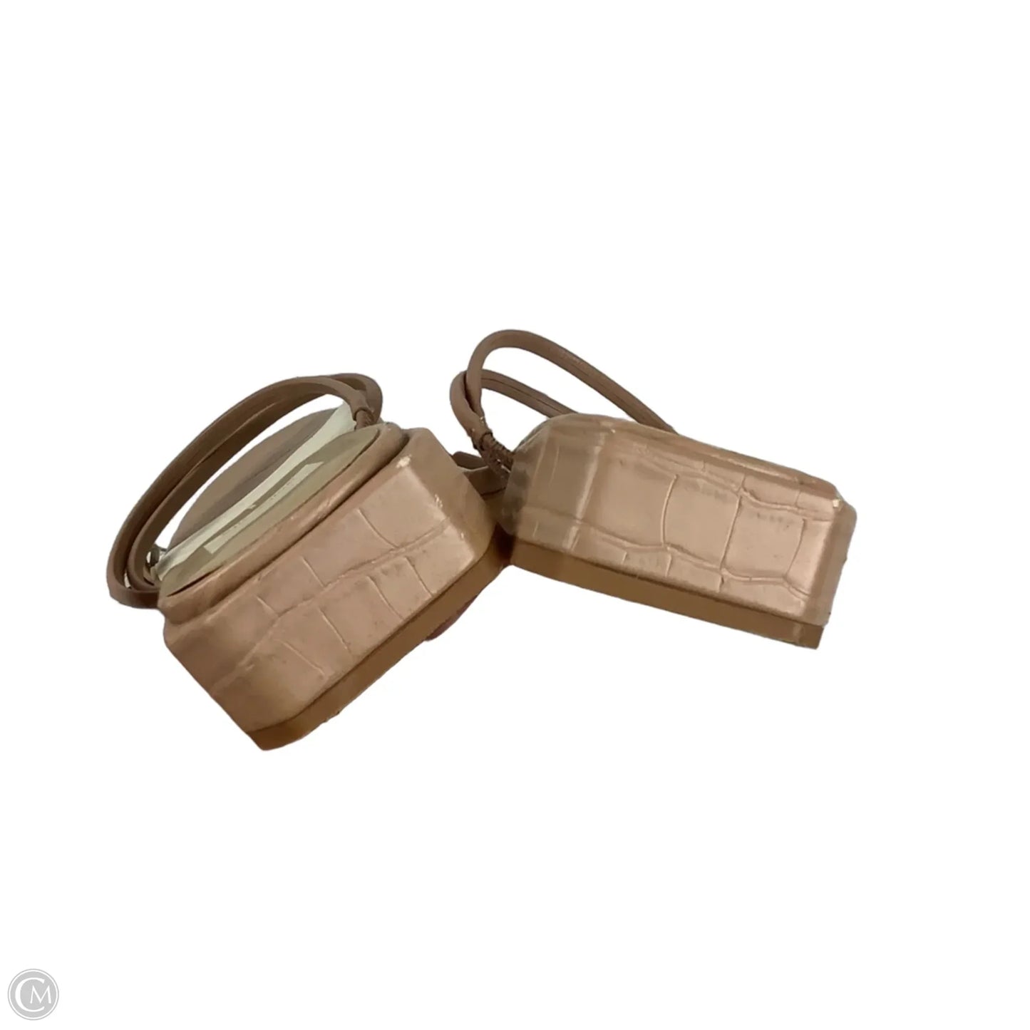 Sandals Heels Block By Dolce Vita In Tan, Size: 10