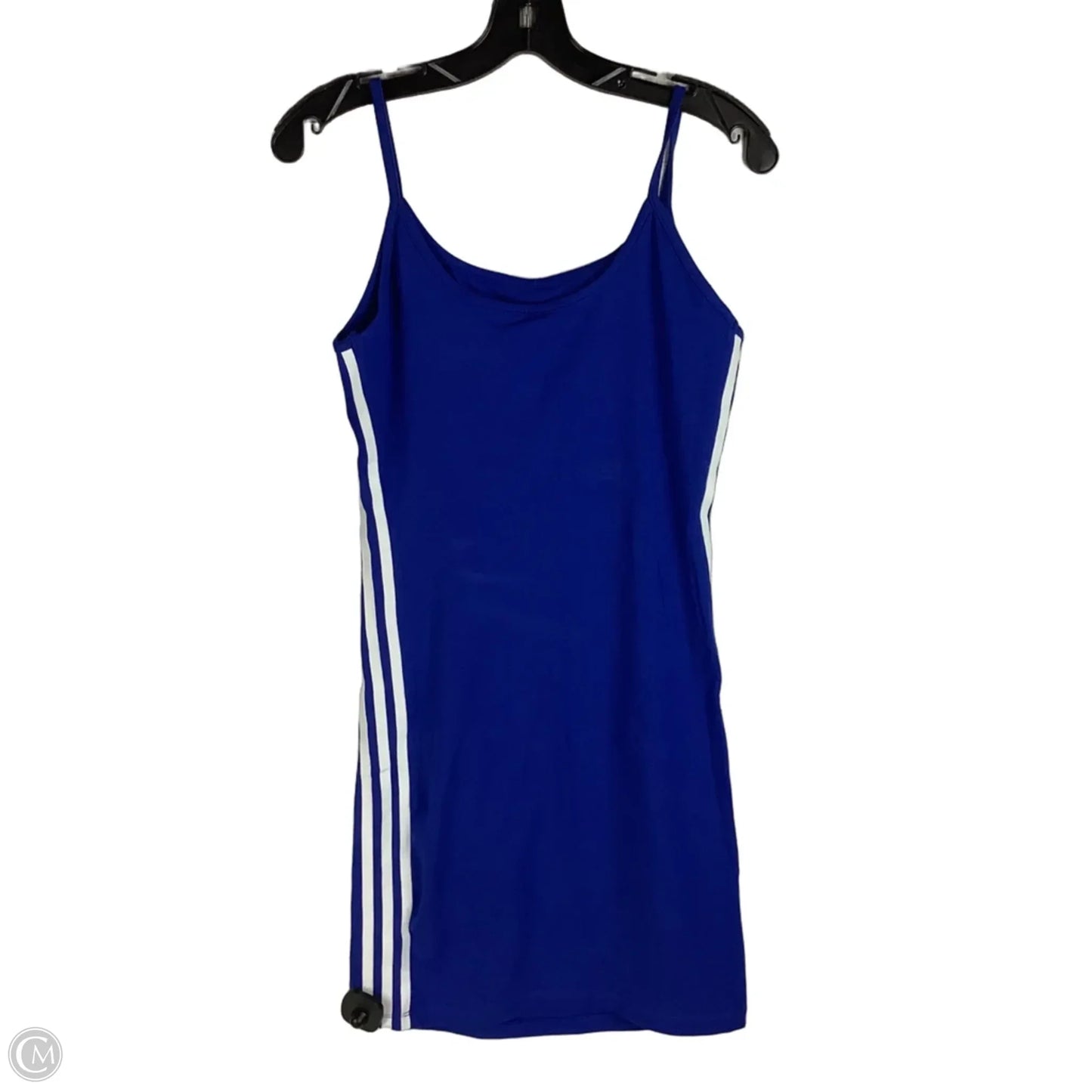 Athletic Dress By Adidas In Blue, Size: S