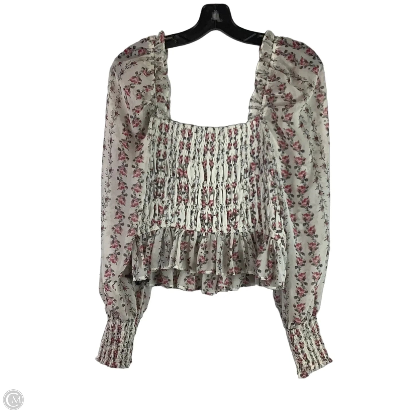 Top Long Sleeve By Dress Forum In Floral Print, Size: S
