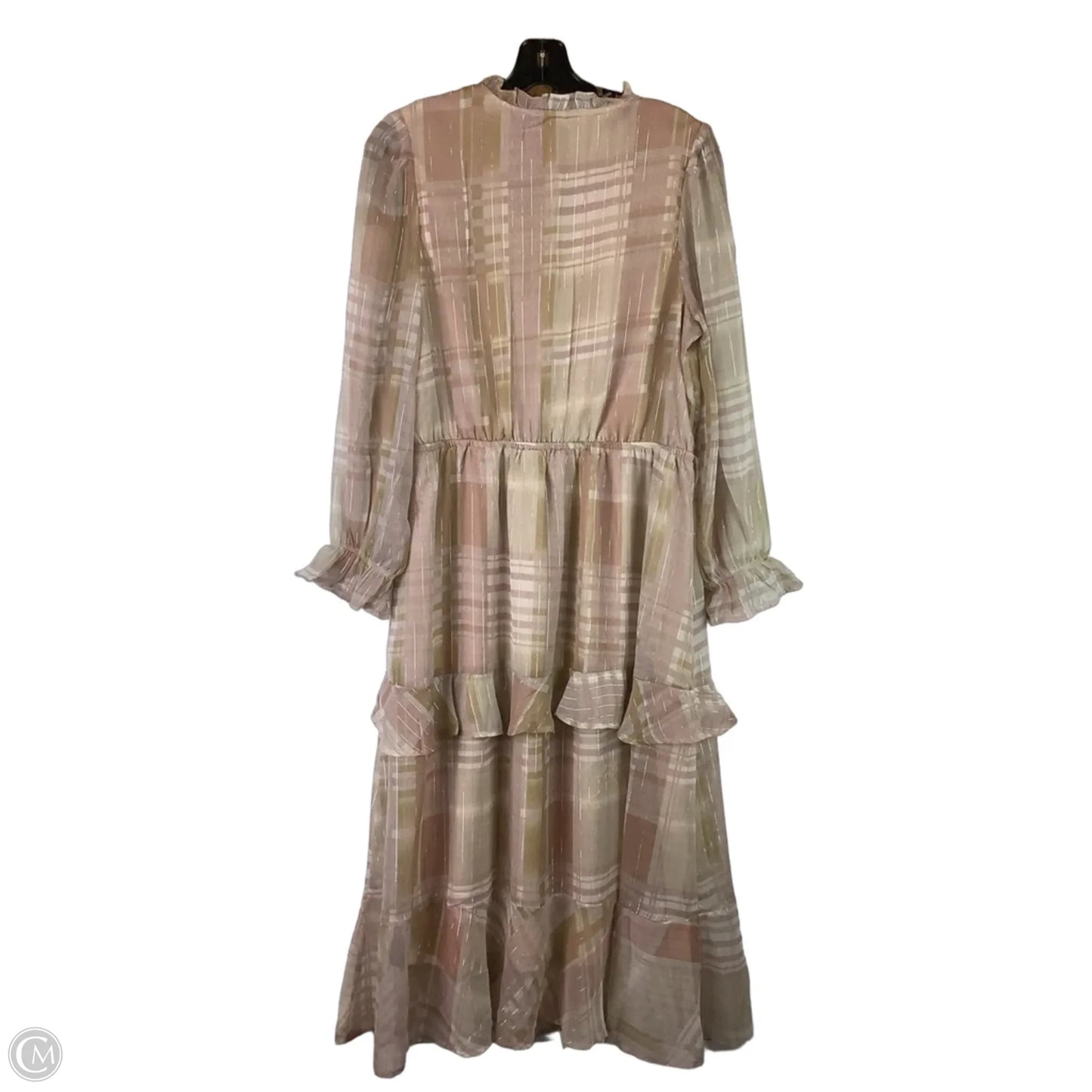 Dress Casual Maxi By Clothes Mentor In Pink, Size: L