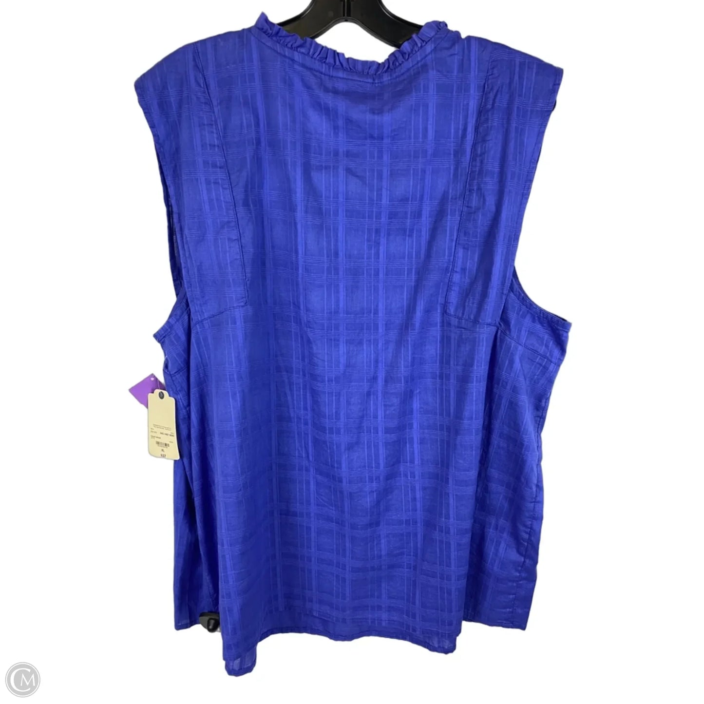 Top Short Sleeve By St Johns Bay In Blue, Size: Xl