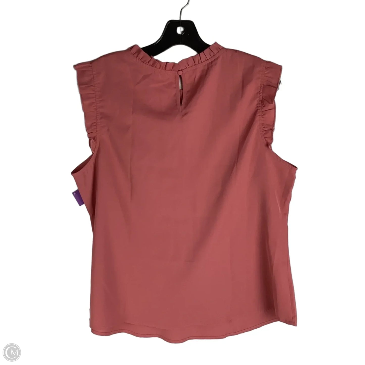 Top Sleeveless By Allegra K In Pink, Size: L