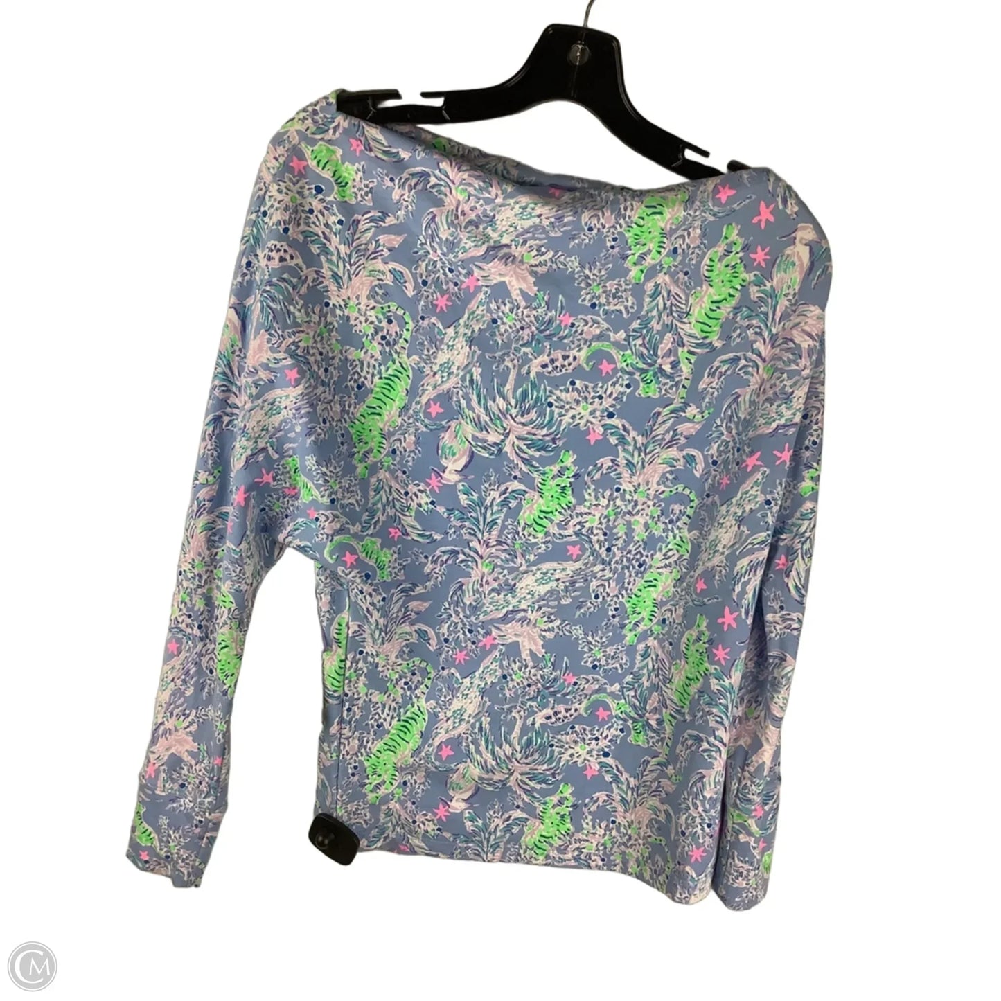 Top Long Sleeve Designer By Lilly Pulitzer In Purple, Size: Xs