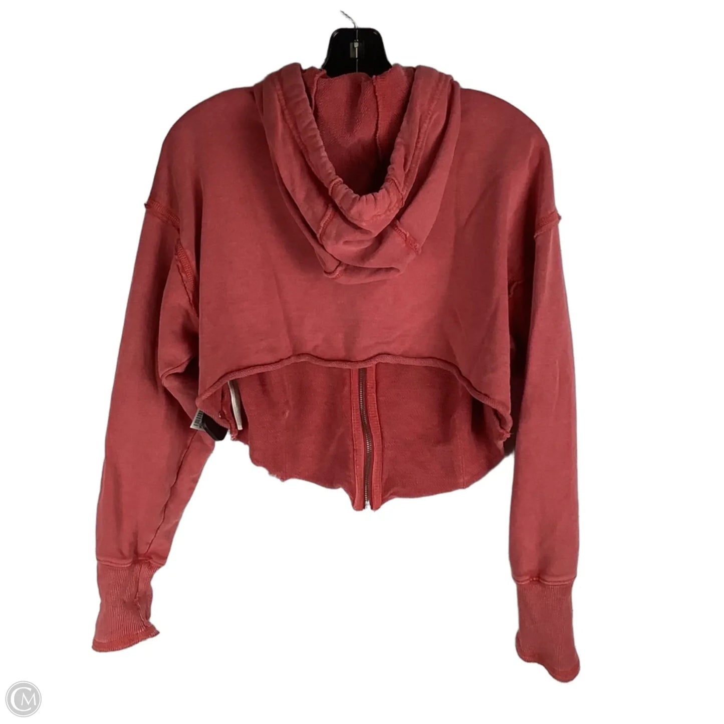Sweatshirt Hoodie By Free People In Red, Size: Xs