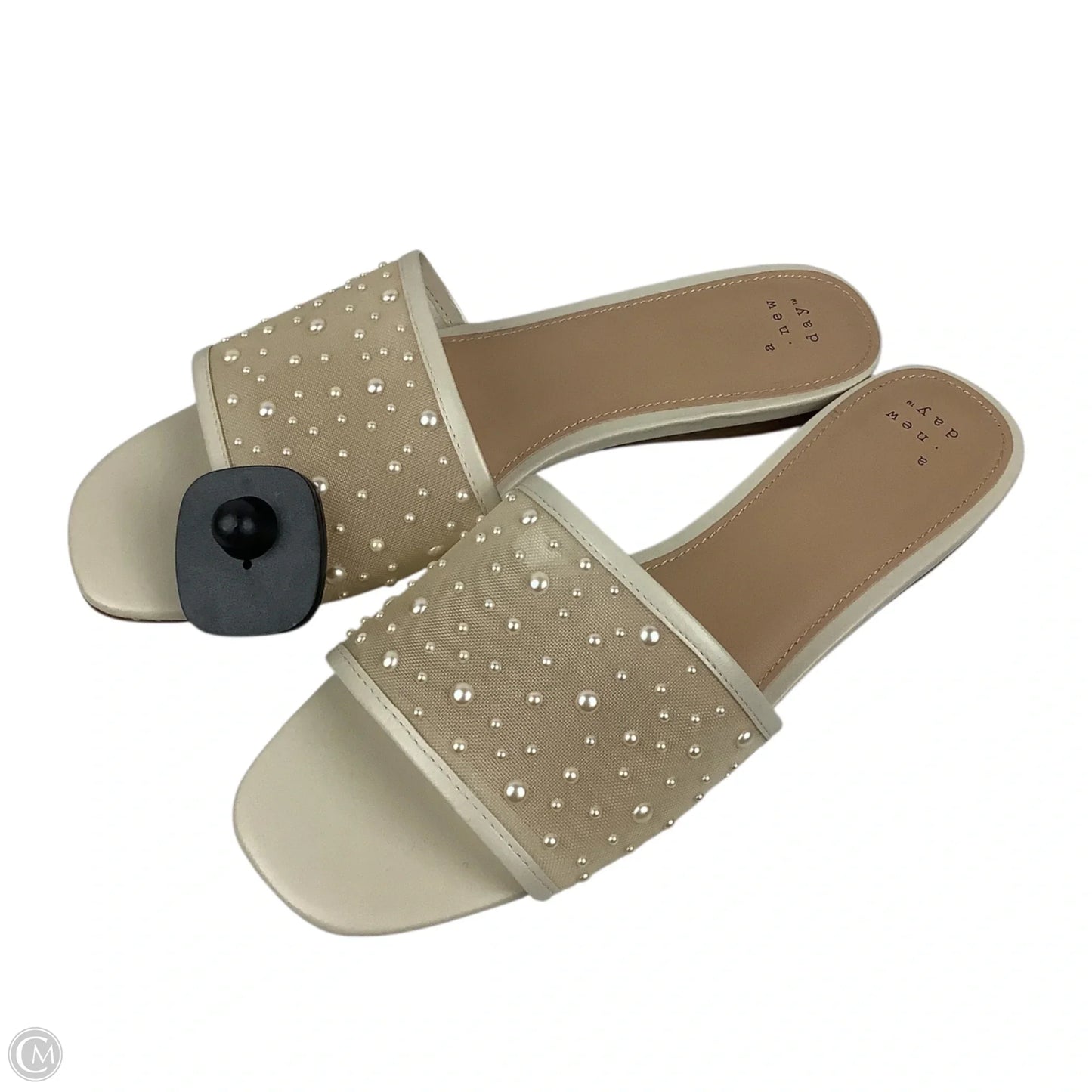 Sandals Flats By A New Day In Tan, Size: 9