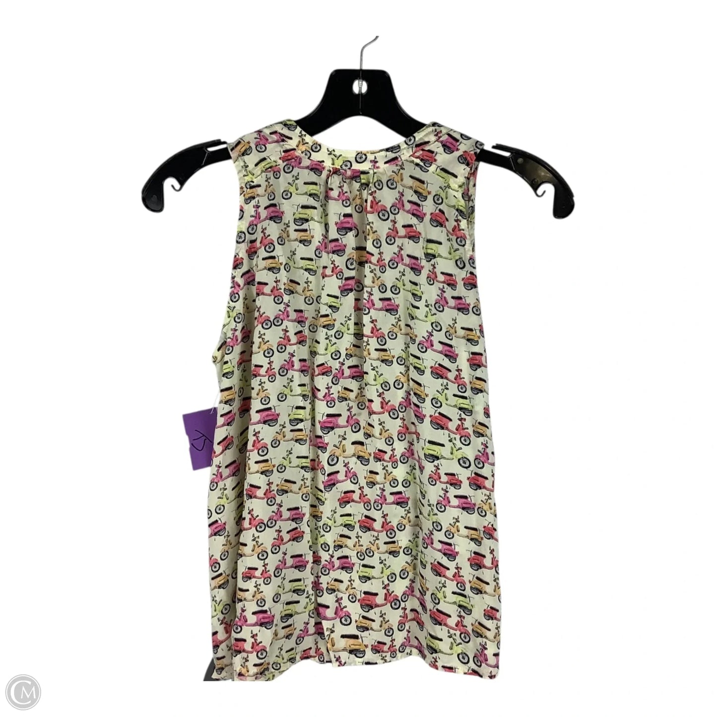 Top Sleeveless By Maeve In Multi-colored, Size: S
