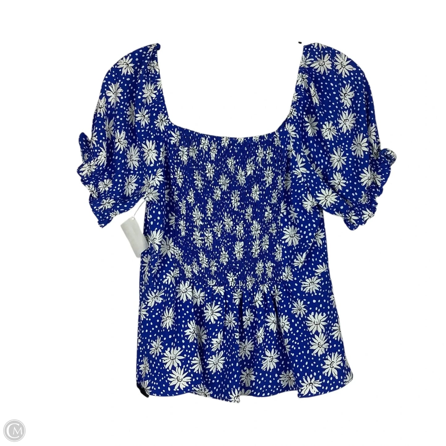 Top Sleeveless By Skies Are Blue In Blue, Size: S