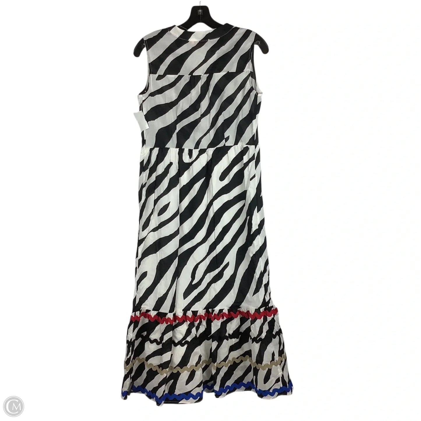 Dress Casual Maxi By Clothes Mentor In Zebra Print, Size: S (36)